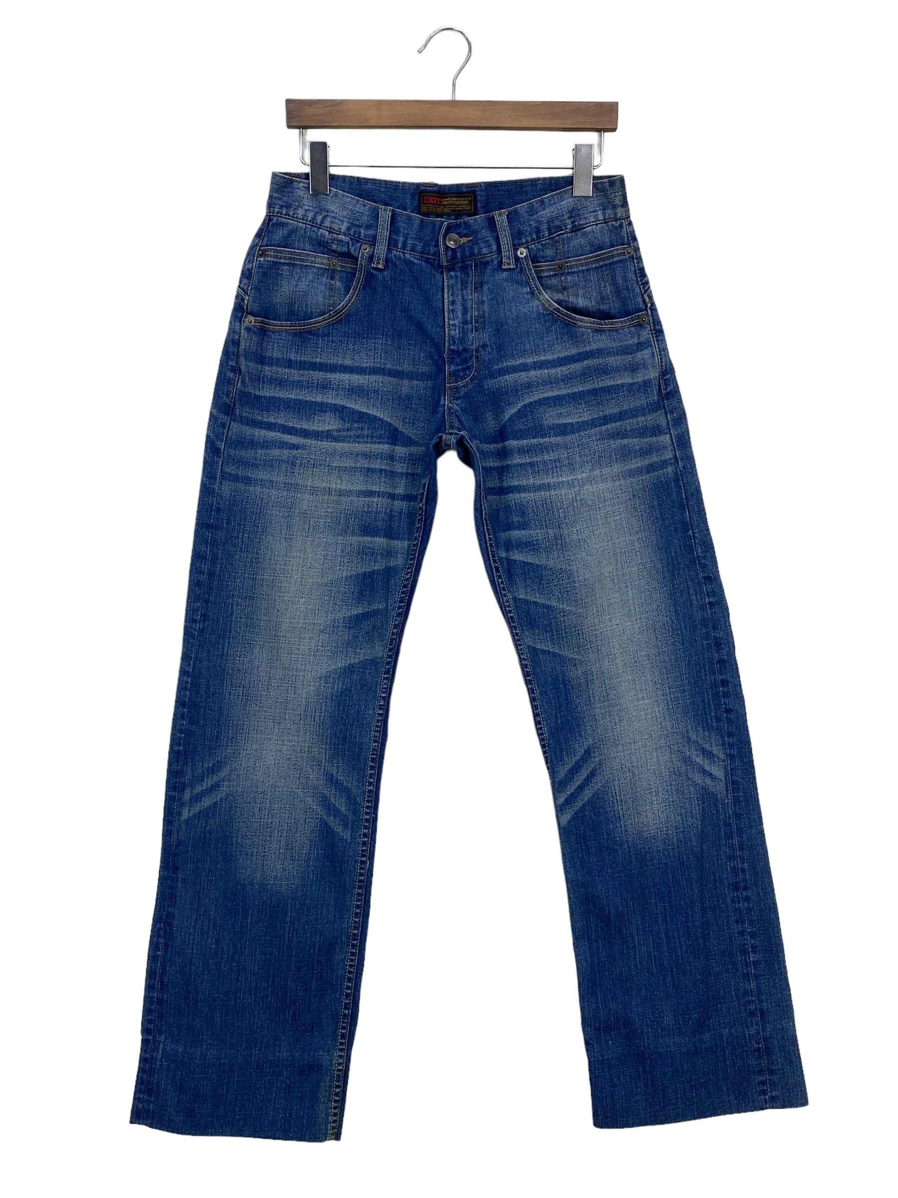 Japanese Brand Exit Jeans Hip Hop Skateboard Jeans Size US 36 / EU 52 - 2 Thumbnail