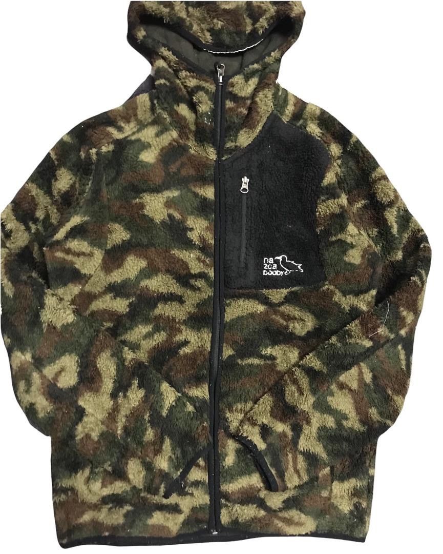 Japanese Brand STEAL💥Camou Fleece Jacket for Women Size M / US 6-8 / IT 42-44 - 2 Thumbnail