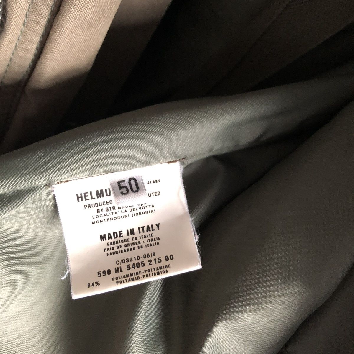 Helmut Lang 99AW M-69 FLAK JACKET Size US M / EU 48-50 / 2 - 9 Thumbnail