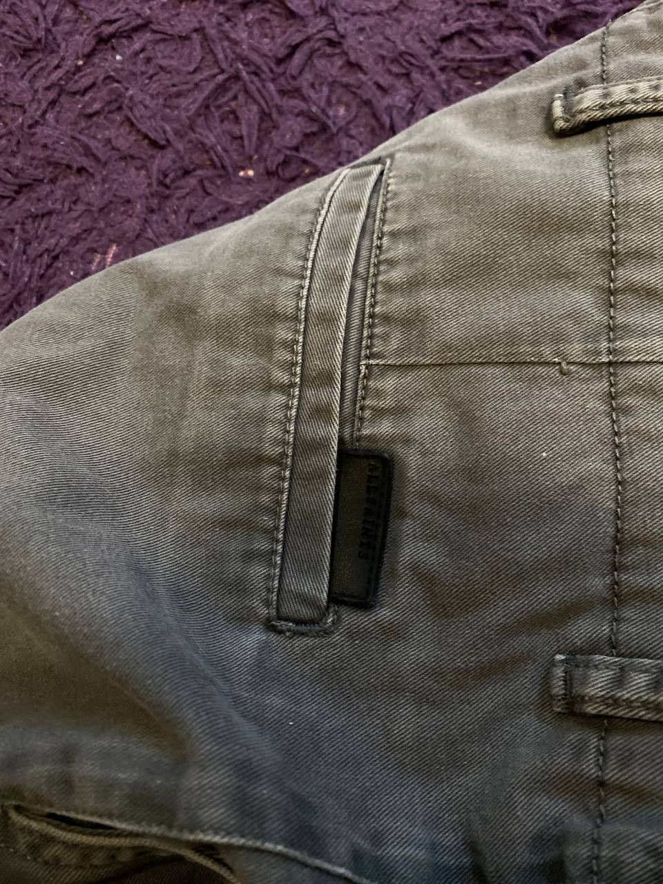 Allsaints Vintage jeans Y2K Allsaints gray streetwear Size US 32 / EU 48 - 5 Thumbnail