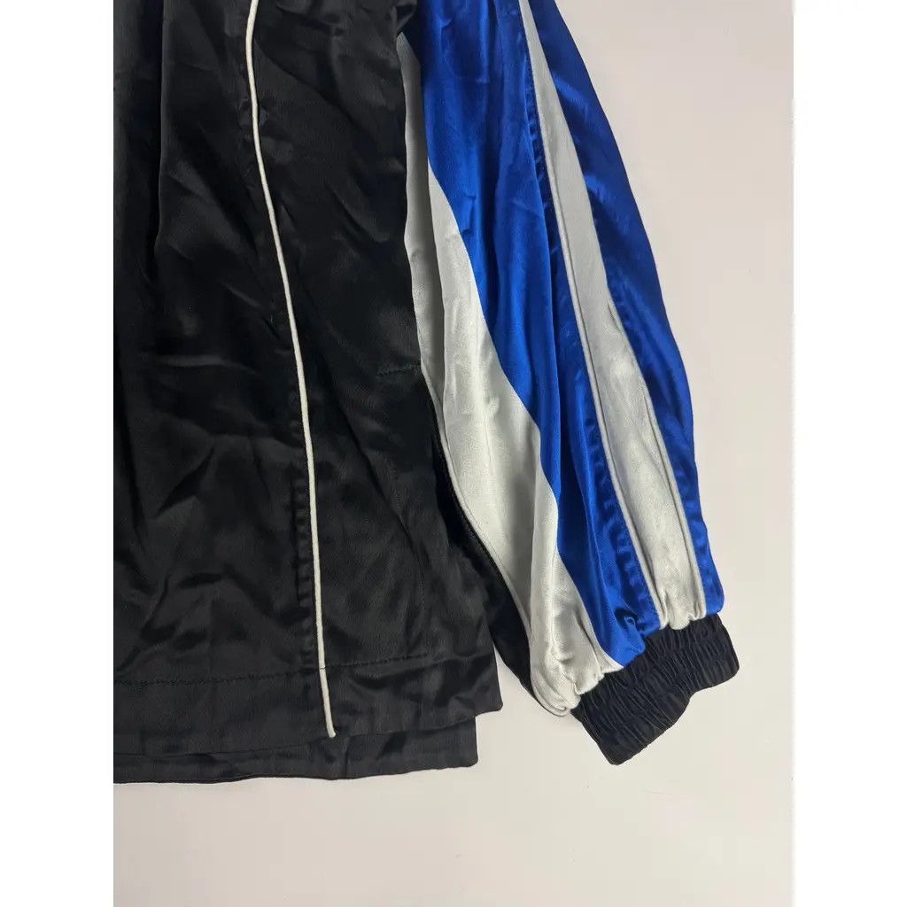 Balenciaga o1tko10426 Oversized Color-Blocking Satin Jacket Multicolor Size US XS / EU 42 / 0 - 3 Thumbnail