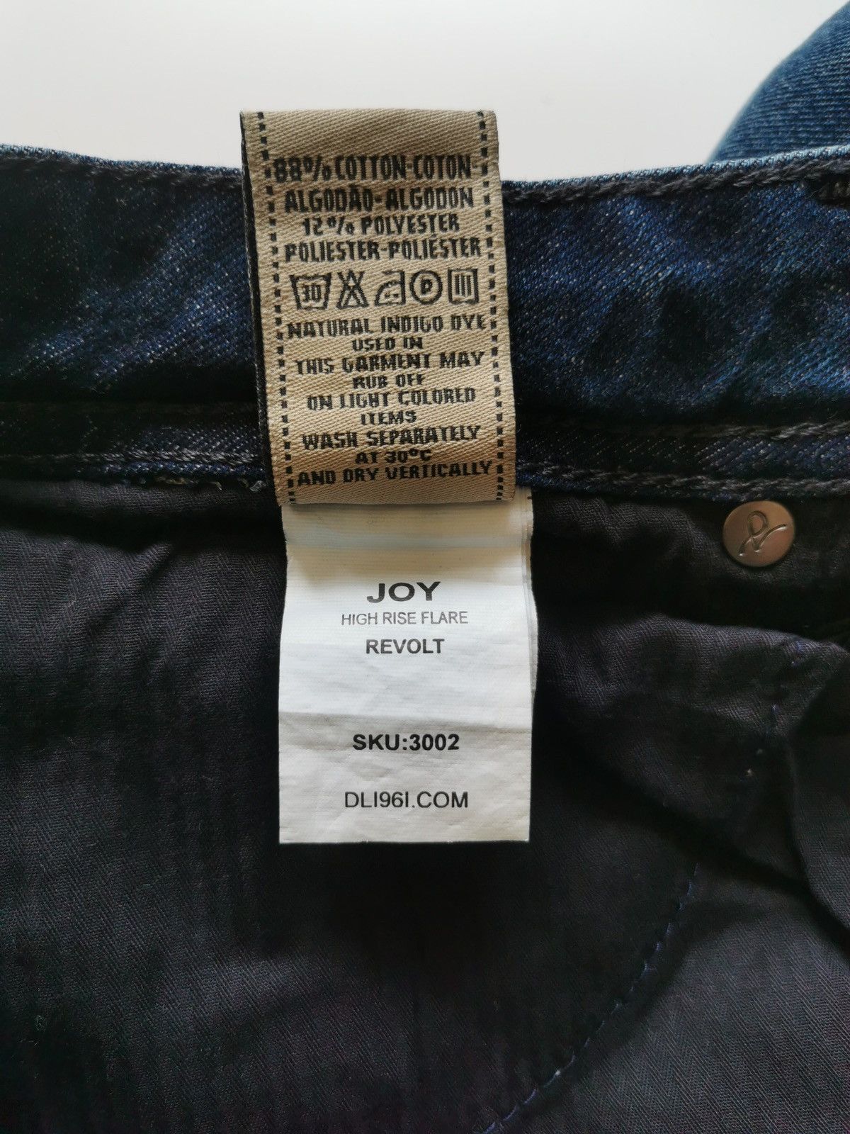 DL1961 DL1961 Joy High Rise Flare Bootcut Revolt Distressed Jeans Size 32" / US 10 / IT 46 - 11 Thumbnail
