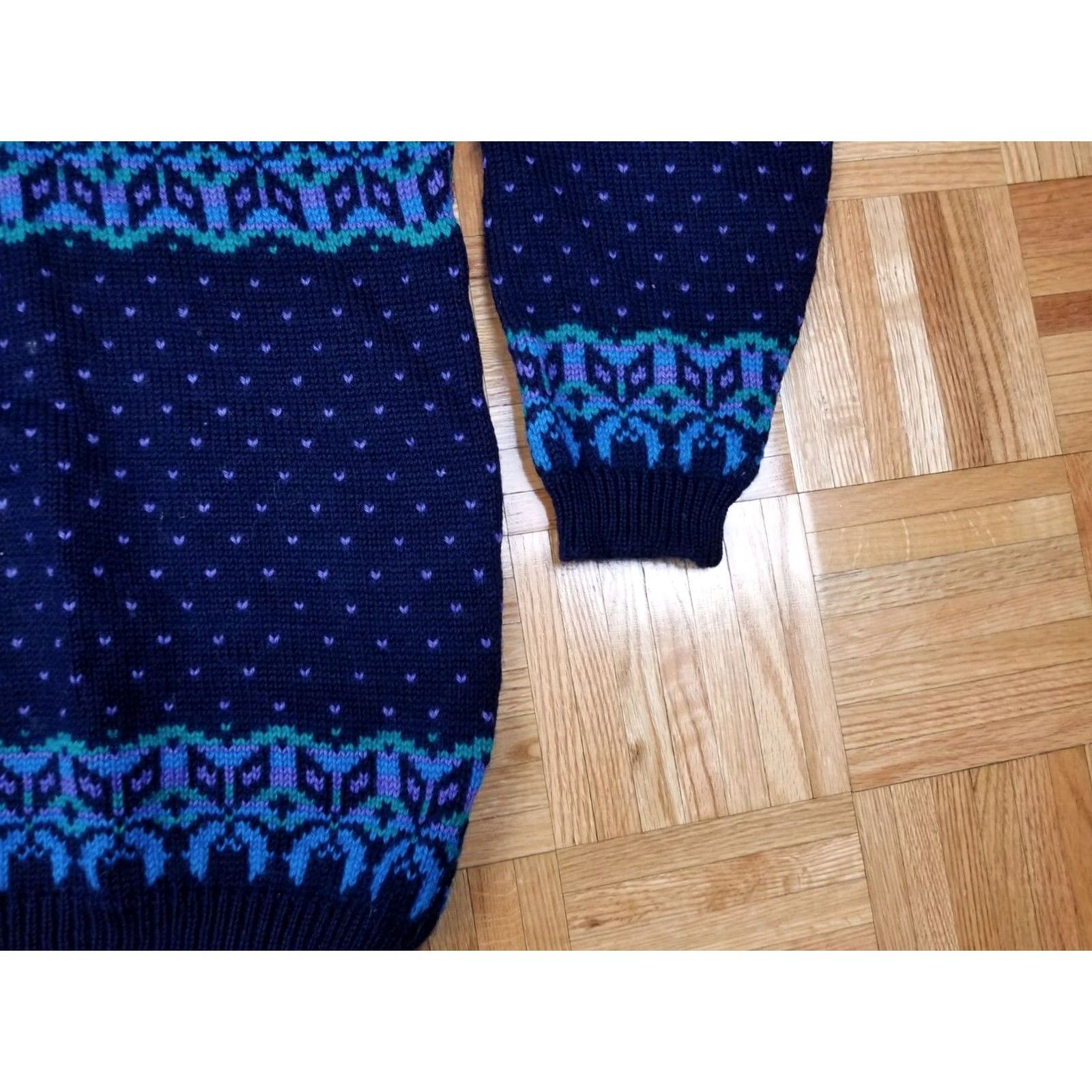 Dale Of Norway VINTAGE Dale of Norway Ski 100% Wool Sweater XL Blue Mens Pullover 90s Y2K Size XL Mens Friends 23 23 21 27 Size US XL / EU 56 / 4 - 3 Thumbnail