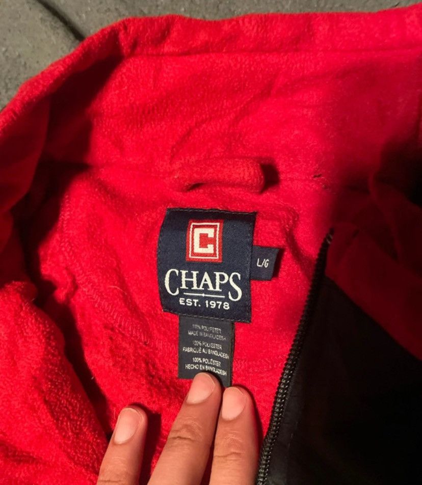 Chaps × Vintage Chaps red and black jacket Size US L / EU 52-54 / 3 - 3 Thumbnail