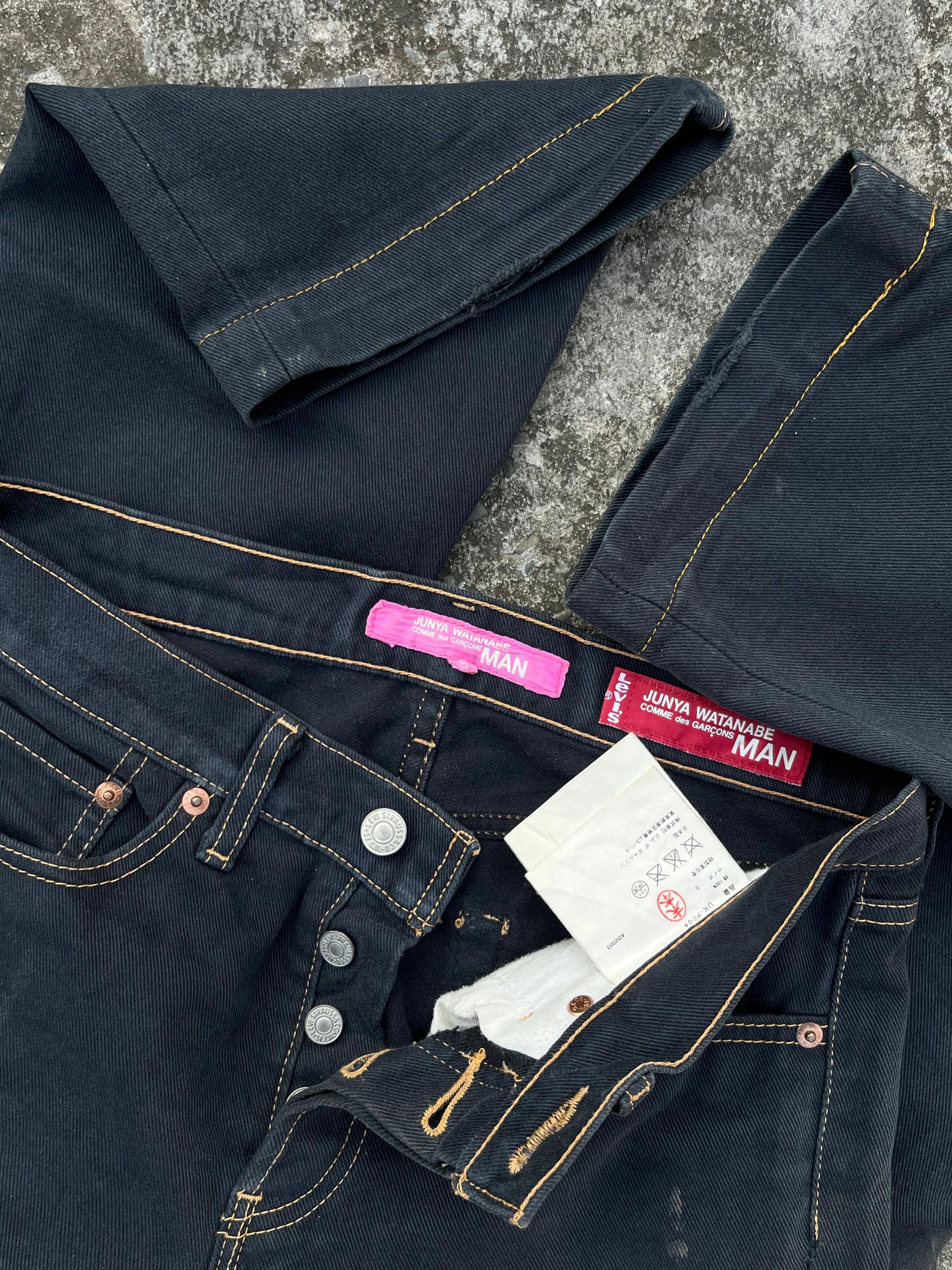 Junya Watanabe × Levi's AD 03 Levi's x Junya Watanabe Comme des Garcons Denim Pants Size US 29 - 6 Thumbnail