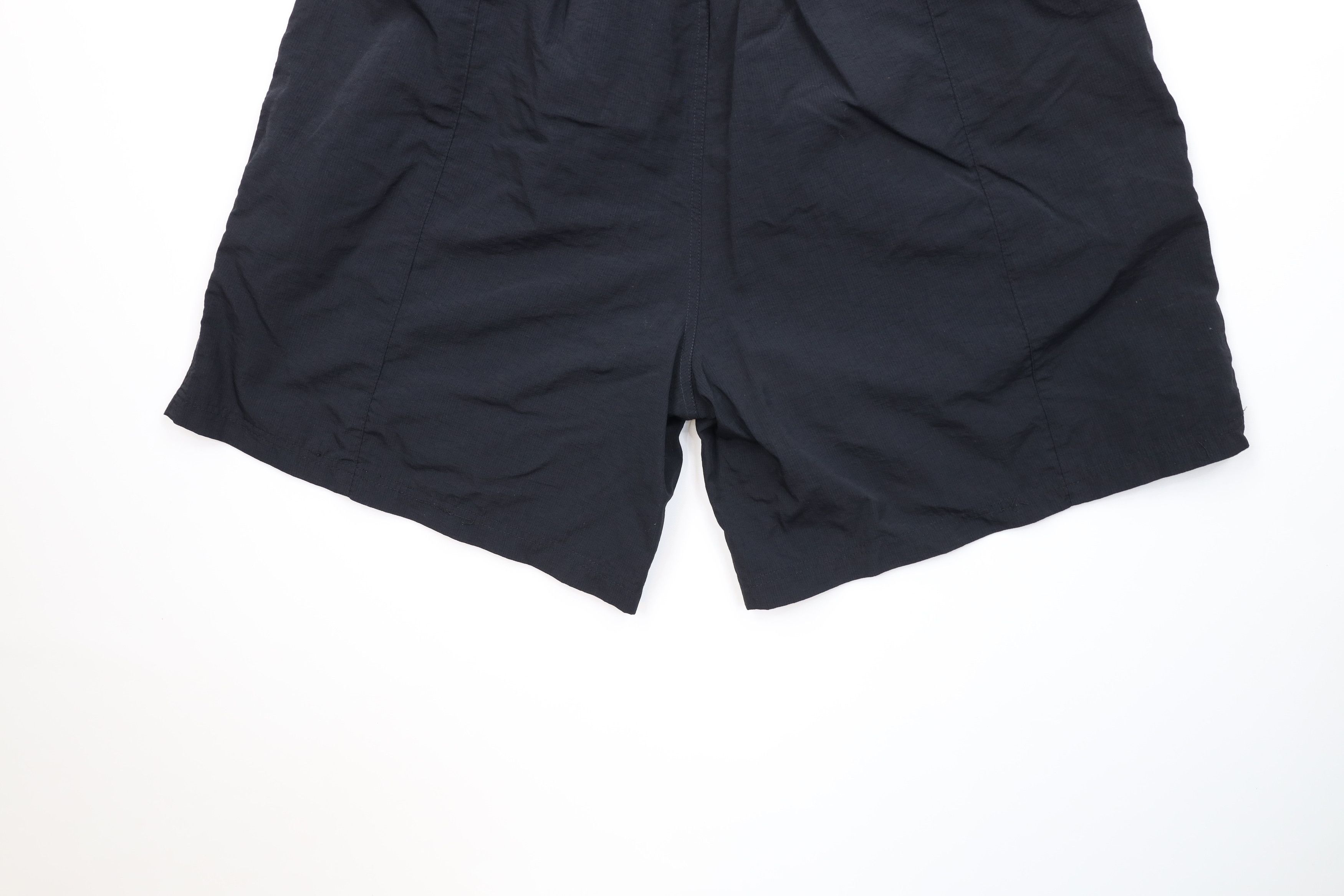 Reebok Vintage 90s Reebok Spell Out Above Knee Shorts Black Nylon Size US 38 / EU 54 - 11 Thumbnail