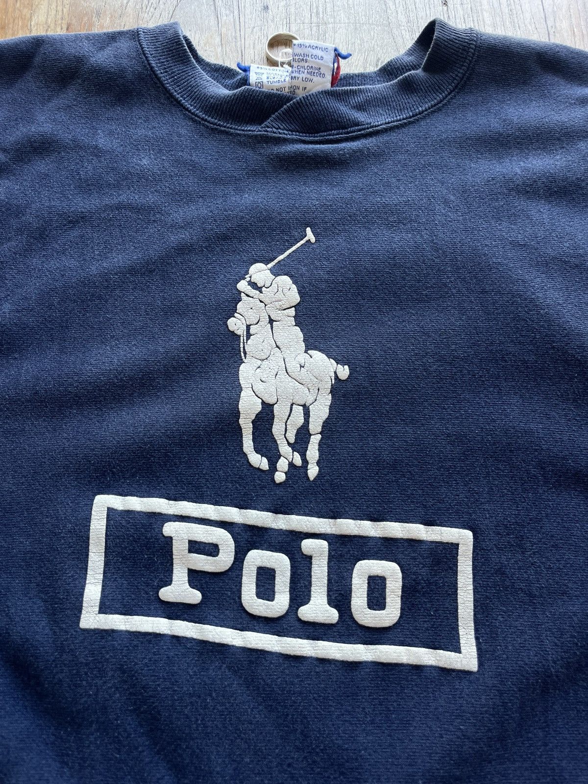 Polo Ralph Lauren × Vintage Vintage Polo bootleg Sweater shirt Size US M / EU 48-50 / 2 - 4 Thumbnail