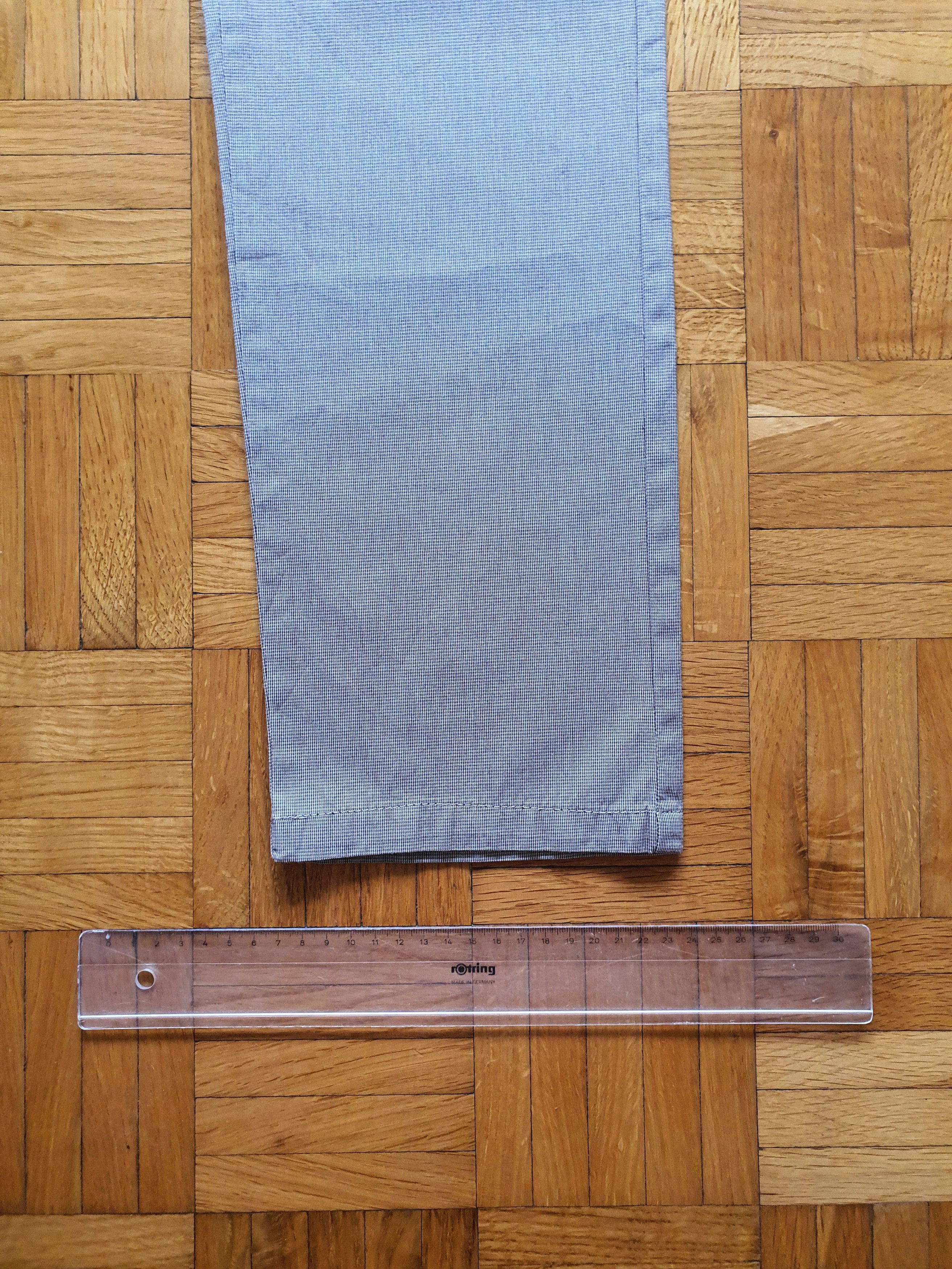 Other JOHN BARRITT - Casual Chinos Trousers - Microcheck, Tapered Size US 30 / EU 46 - 8 Thumbnail