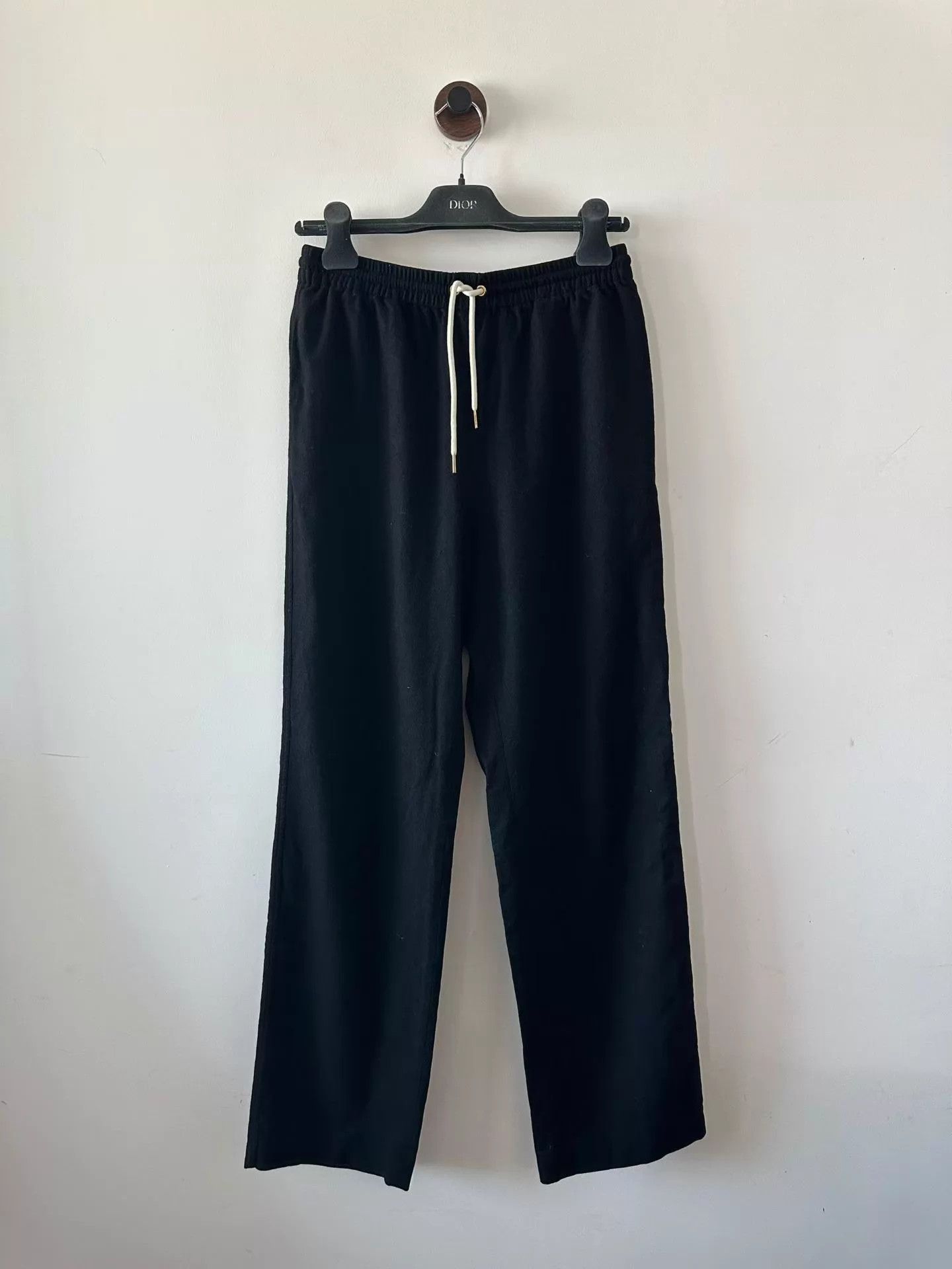 Celine CELINE women's black cashmere pants Size 26" / US 2 / IT 38 - 1 Thumbnail