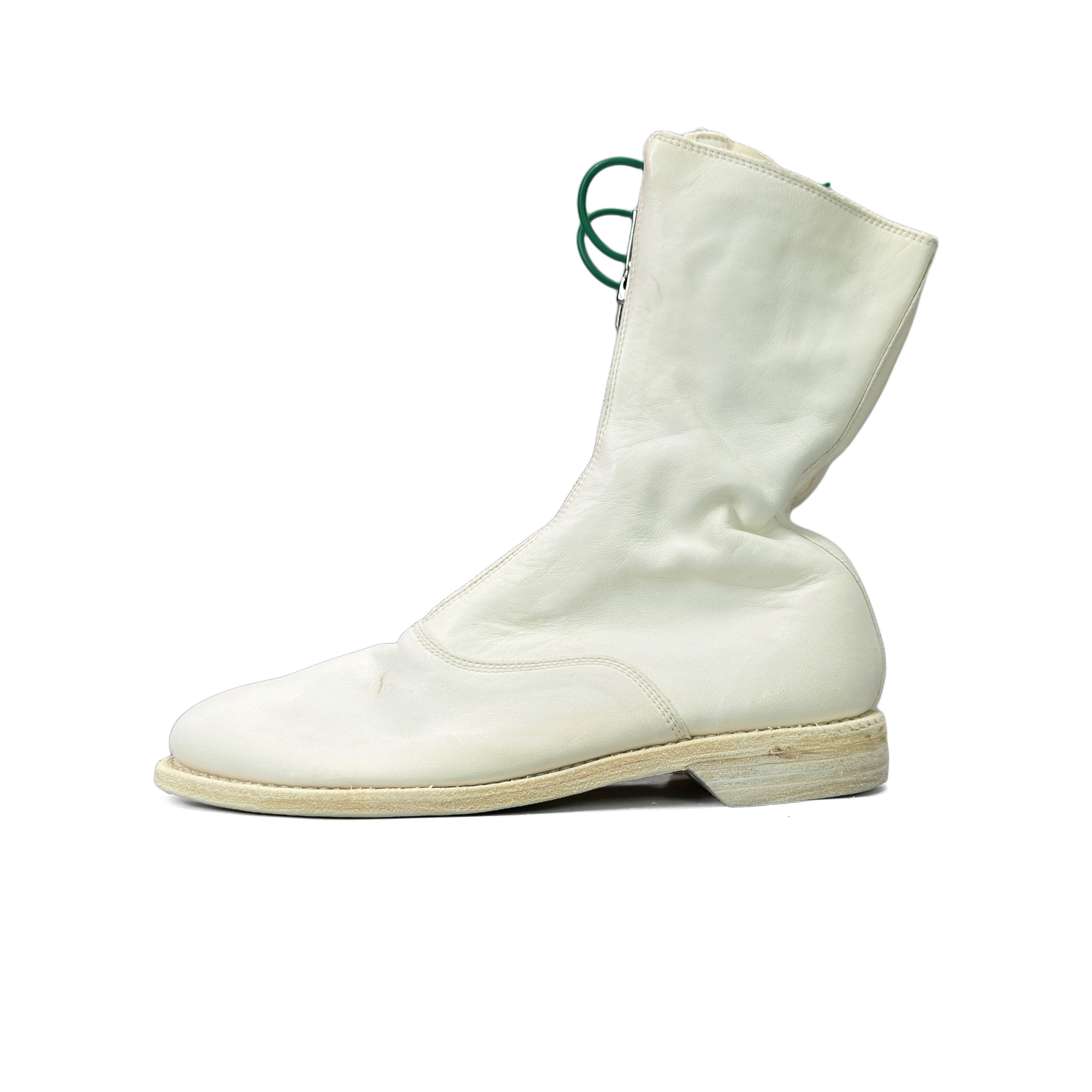 Guidi Guidi Front Zip Leather Boots Size 37.5 Size US 7.5 / IT 37.5 - 1 Thumbnail