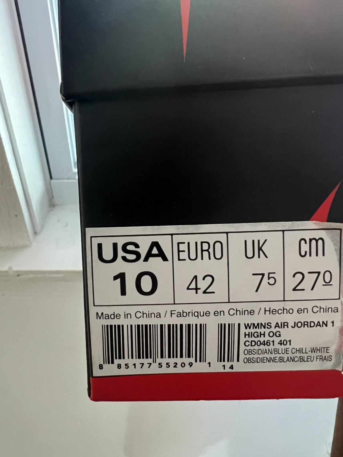 Jordan Brand Jordan 1 Retro “Blue Chill” Size US 10 / IT 40 - 7 Thumbnail