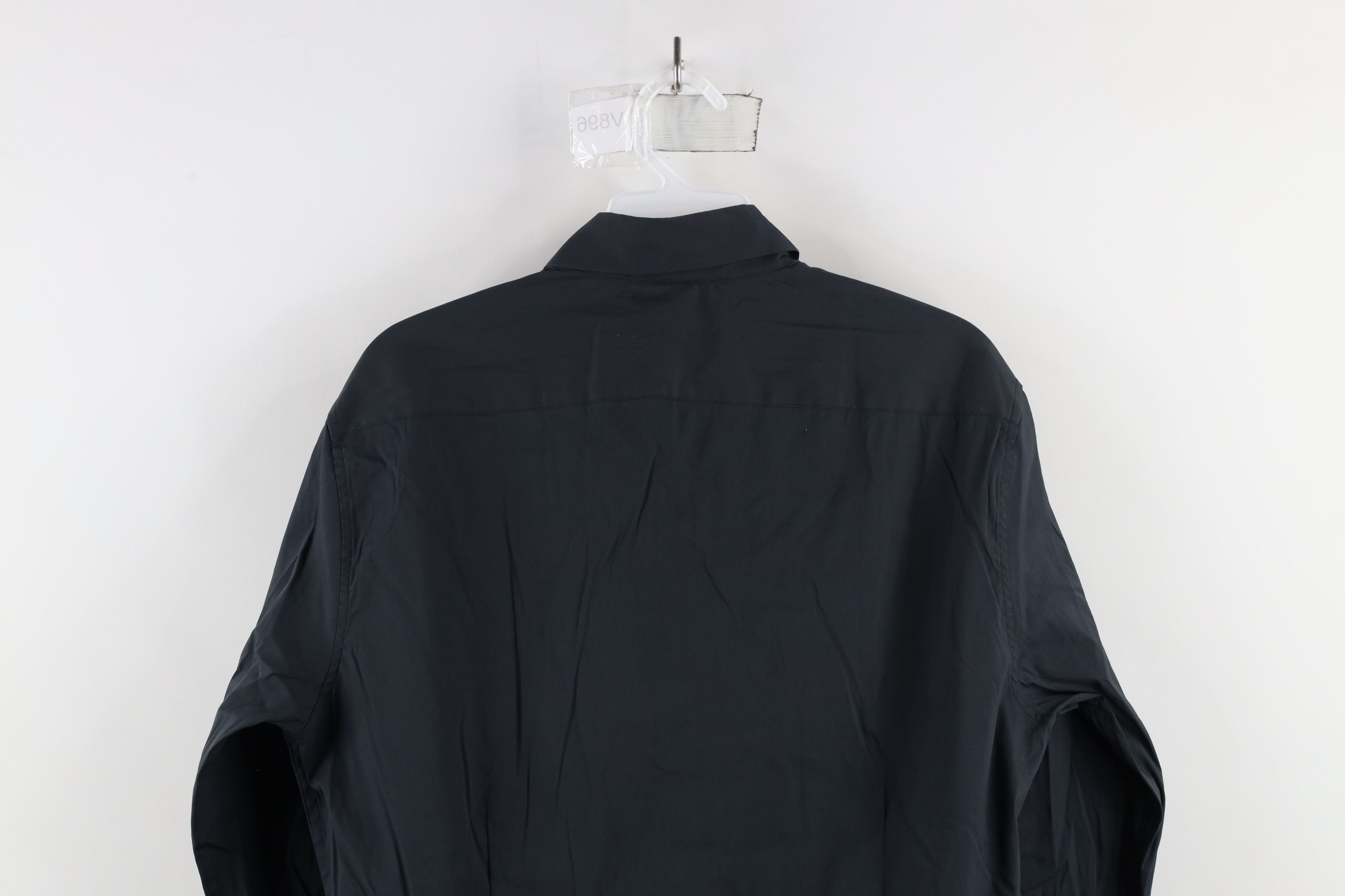 Theory × Vintage Theory Sylvain Wealth Long Sleeve Collared Button Shirt Gray Size US S / EU 44-46 / 1 - 9 Thumbnail
