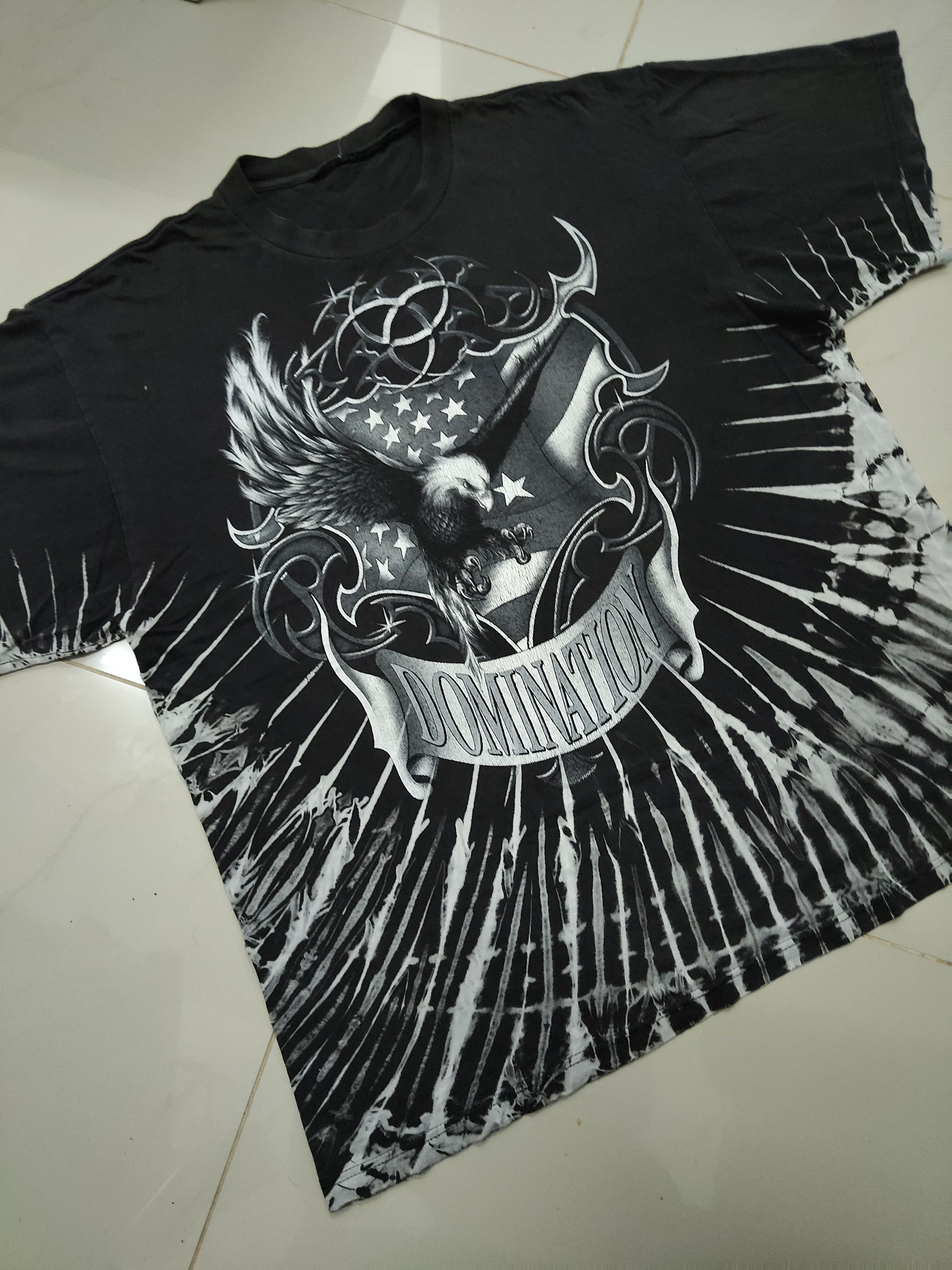 Harley Davidson Vintage 90s Harley Davidson Eagles inspired tie dye t shirt Size US XL / EU 56 / 4 - 3 Thumbnail