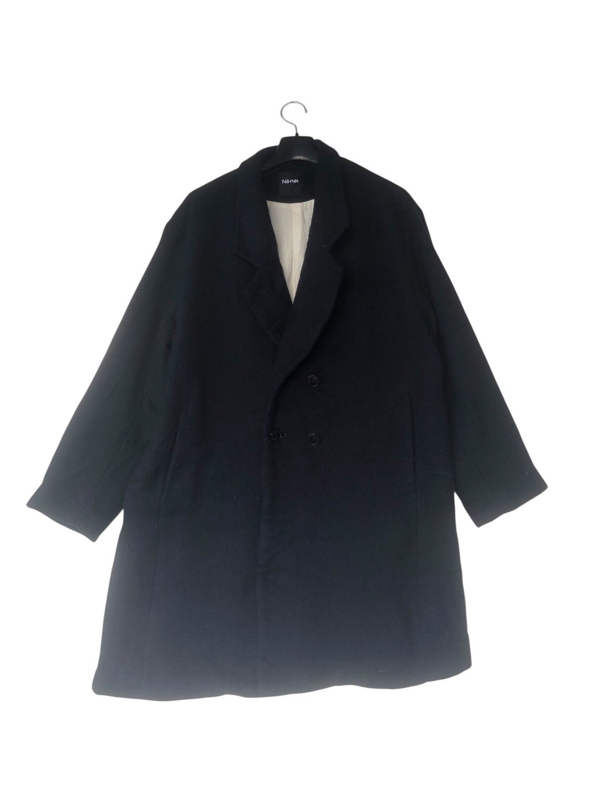 Issey Miyake × Ne-Net Ne Net wool Double Breast Jacket Size US XXL / EU 58 / 5 - 4 Thumbnail