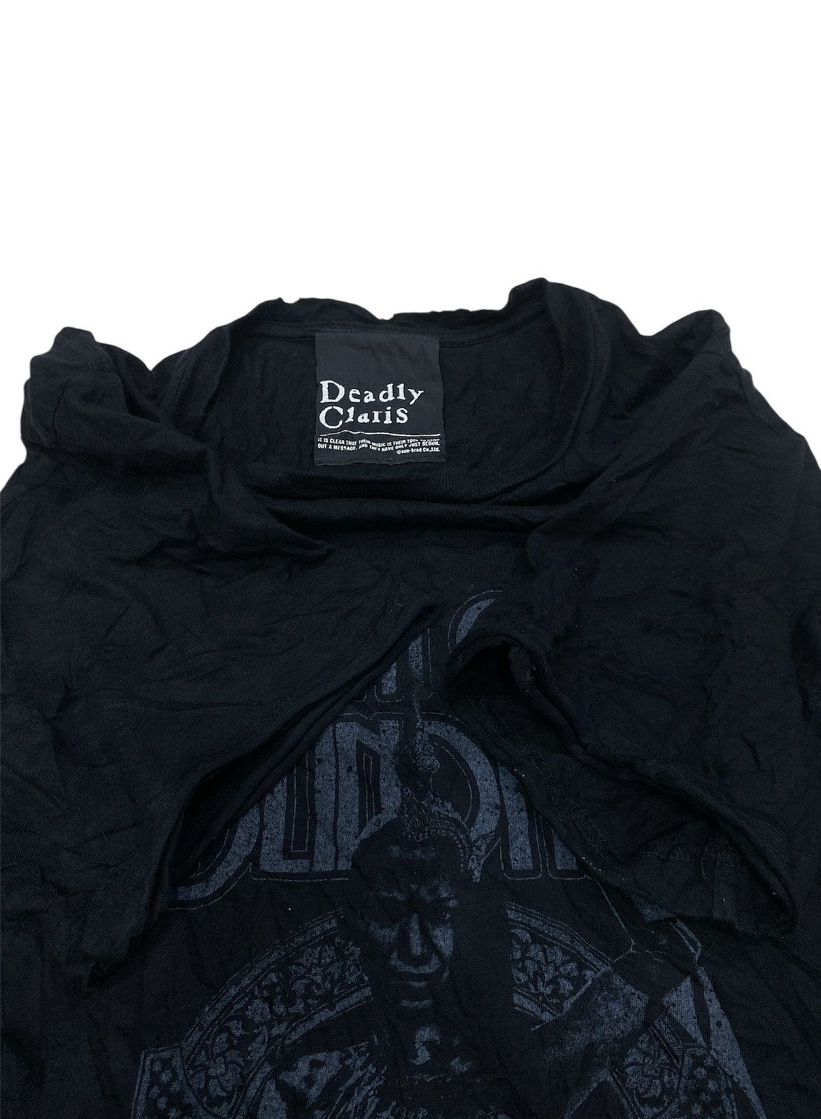 Japanese Brand Deadly Claris Dir en gray tour Shirt Size US S / EU 44-46 / 1 - 2 Thumbnail