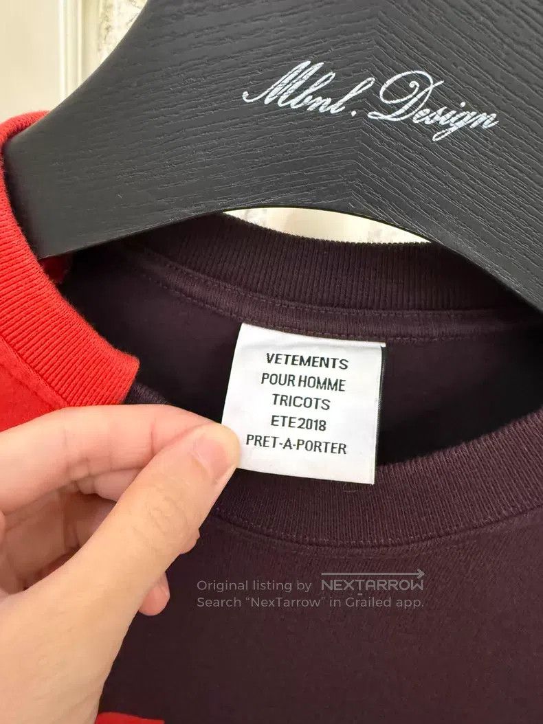 Vetements VETEMENTS Ladies Short Sleeve T-Shirt Size S / US 4 / IT 40 - 3 Thumbnail