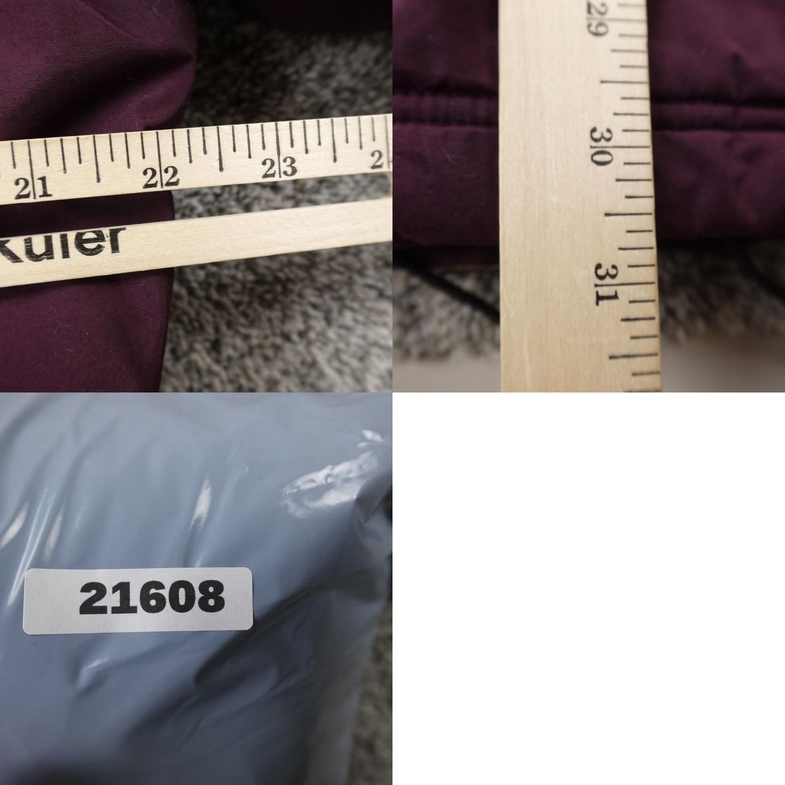 Vintage Cabela's Jacket Mens M Purple Gore Tex Hooded Parka Coat Outdoor Hiking Hunting Coat/Par ka? Size US M / EU 48-50 / 2 - 8 Thumbnail