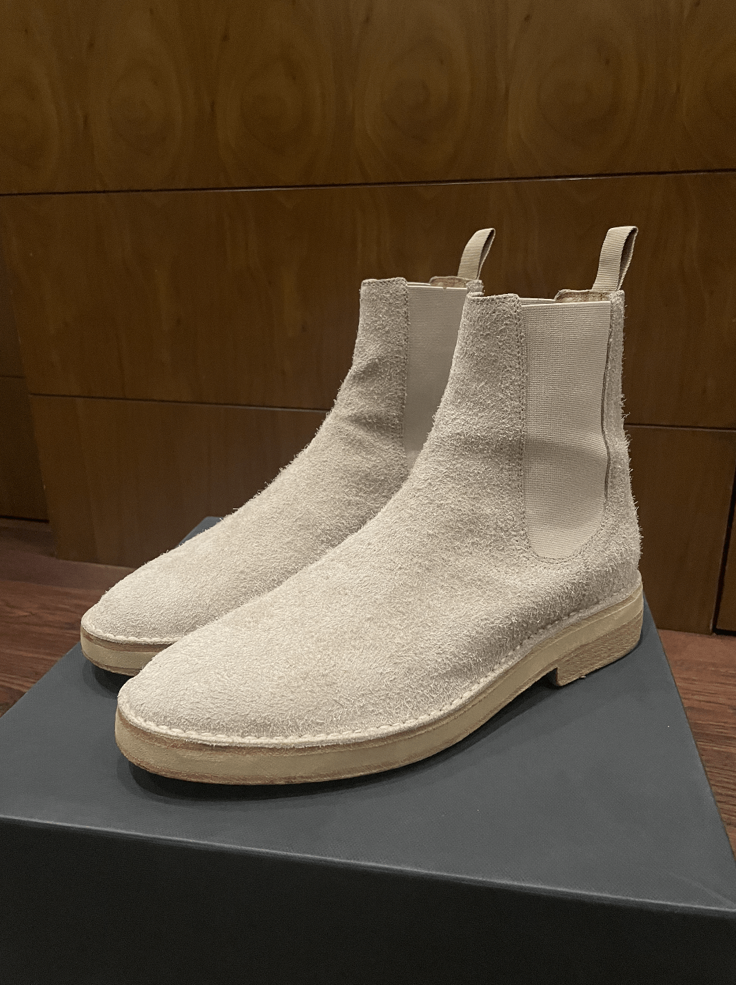 Yeezy Season YEEZY SEASON 6 CHELSEA BOOT SUEDE Grailed