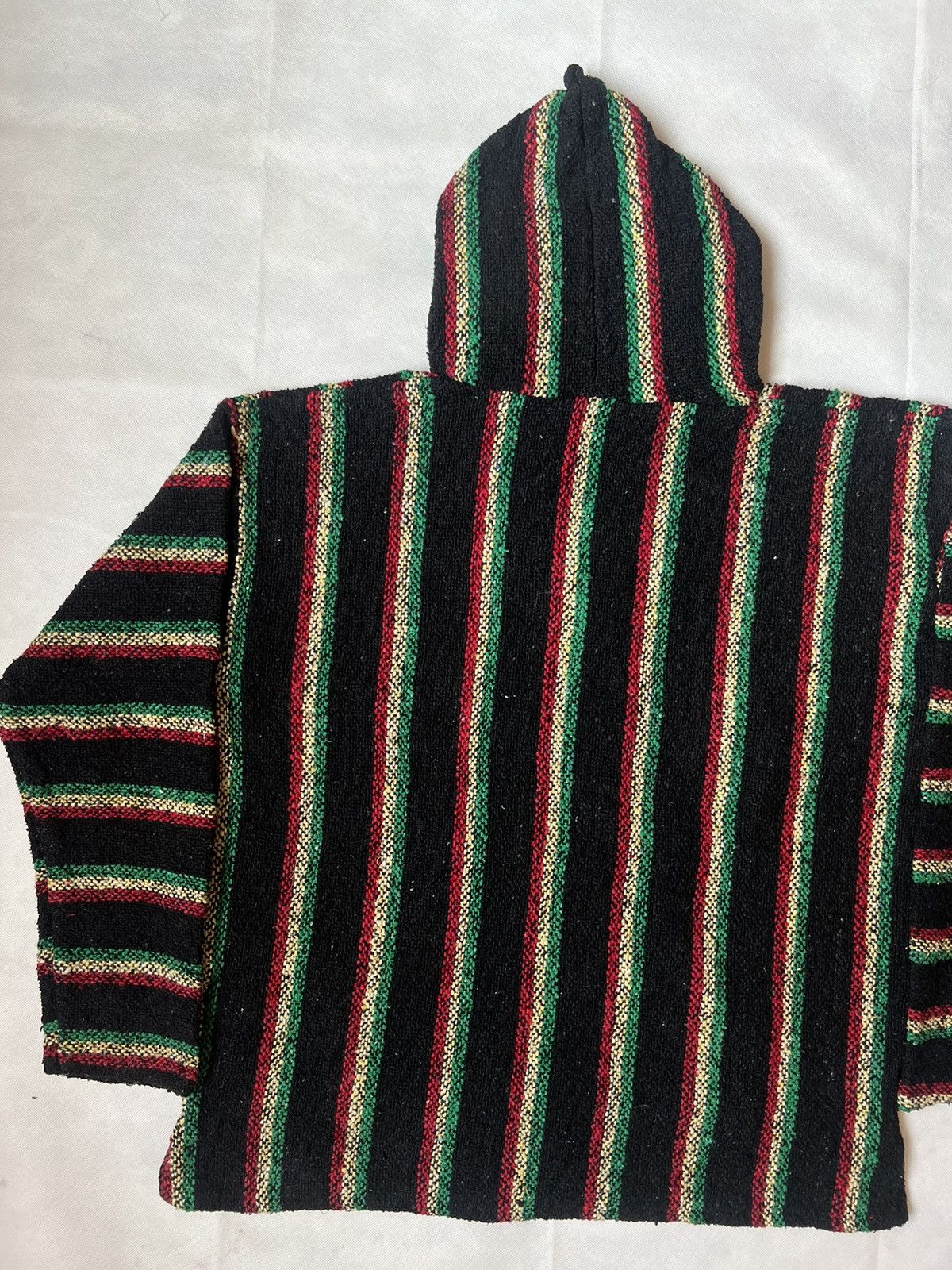 Mexican Threads Rare Sunspecs Rasta Mexican Baja Knit Hoodie Pullover Size US XL / EU 56 / 4 - 10 Thumbnail