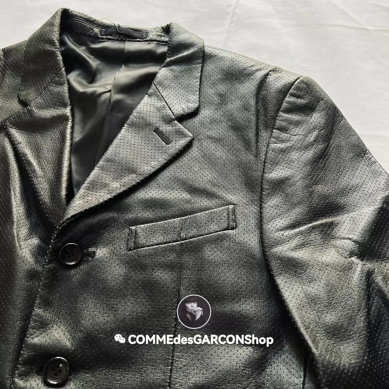 Comme des Garcons Comme Des Garcons Patchwork leather jacket Size US M / EU 48-50 / 2 - 5 Thumbnail