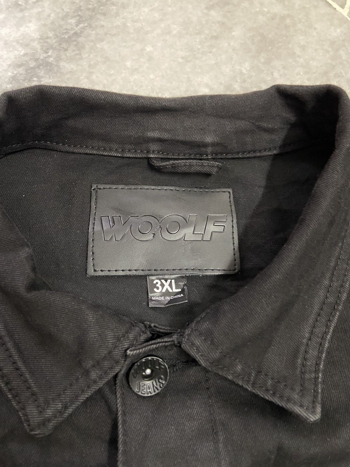 Japanese Brand Woolf Black denim bondage Jacket Size US XL / EU 56 / 4 - 7 Thumbnail