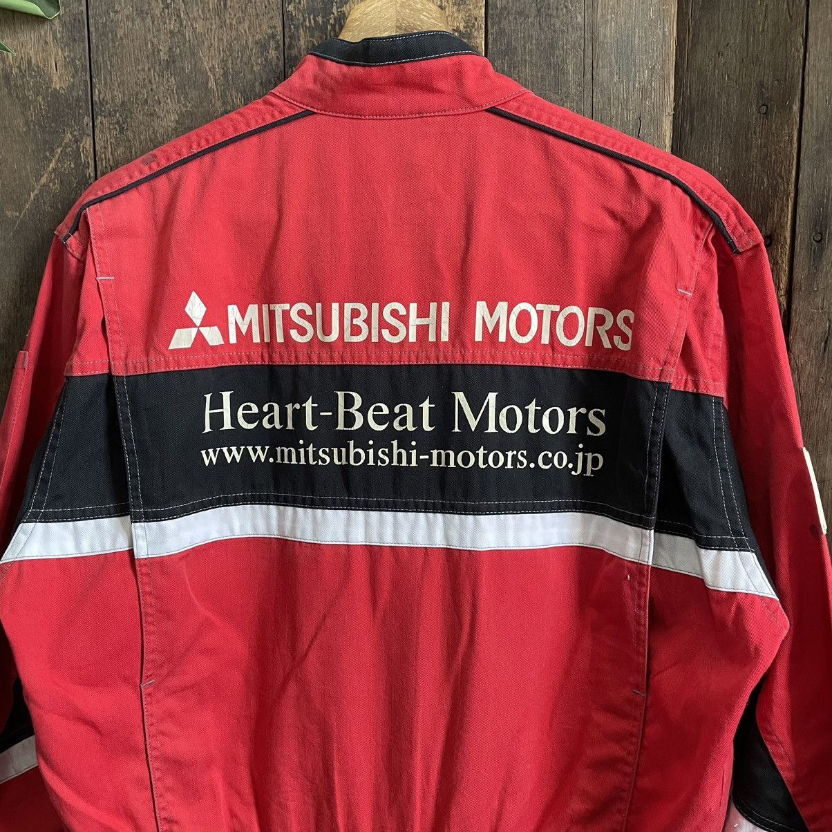 Vintage Vintage Ralliart Mitsubishi Motor Coverall Jacket Size US 36 / EU 52 - 3 Thumbnail