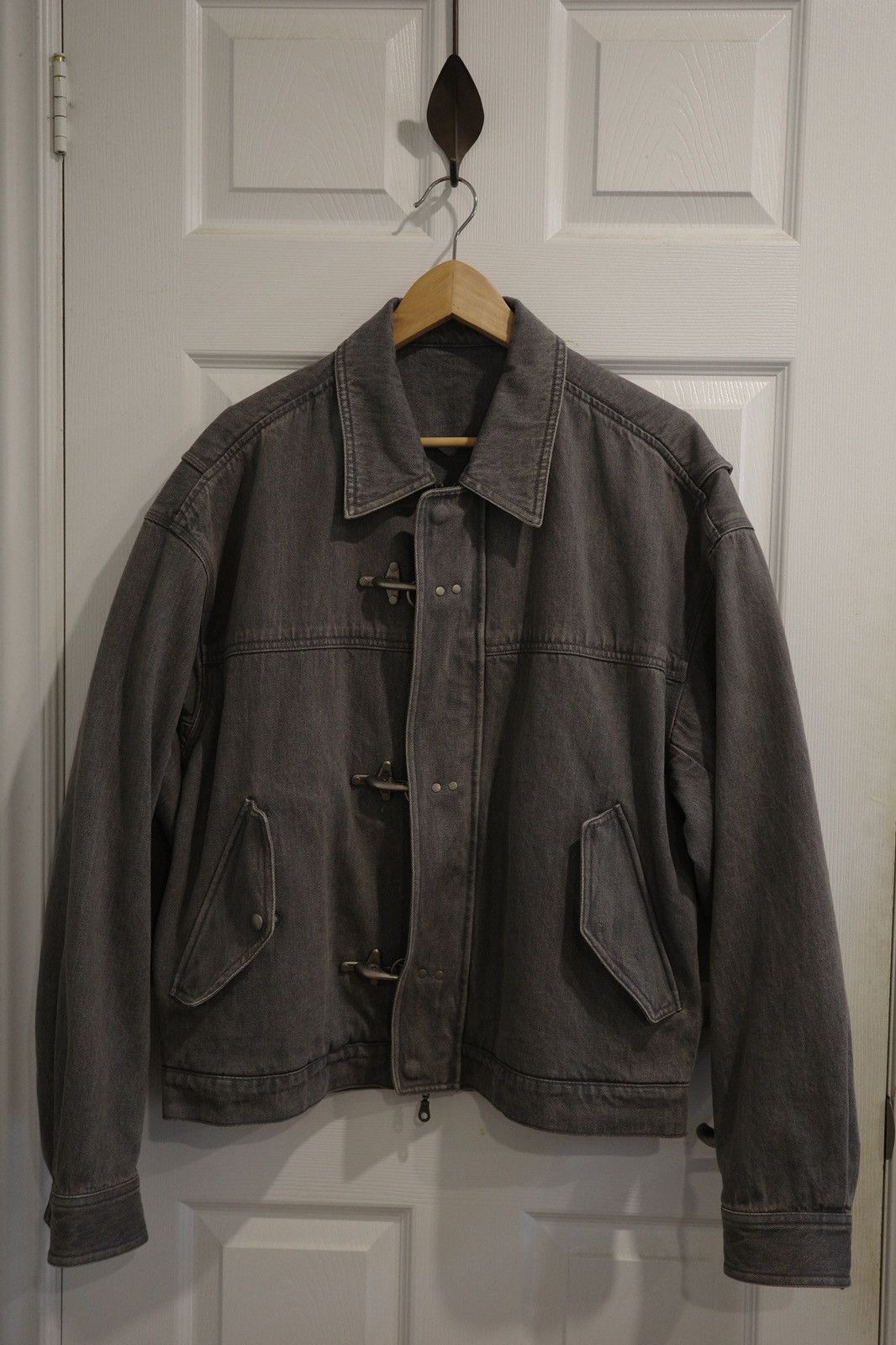 Other Coor Fireman Clasp Crop denim jacket Size US XL / EU 56 / 4 - 2 Thumbnail