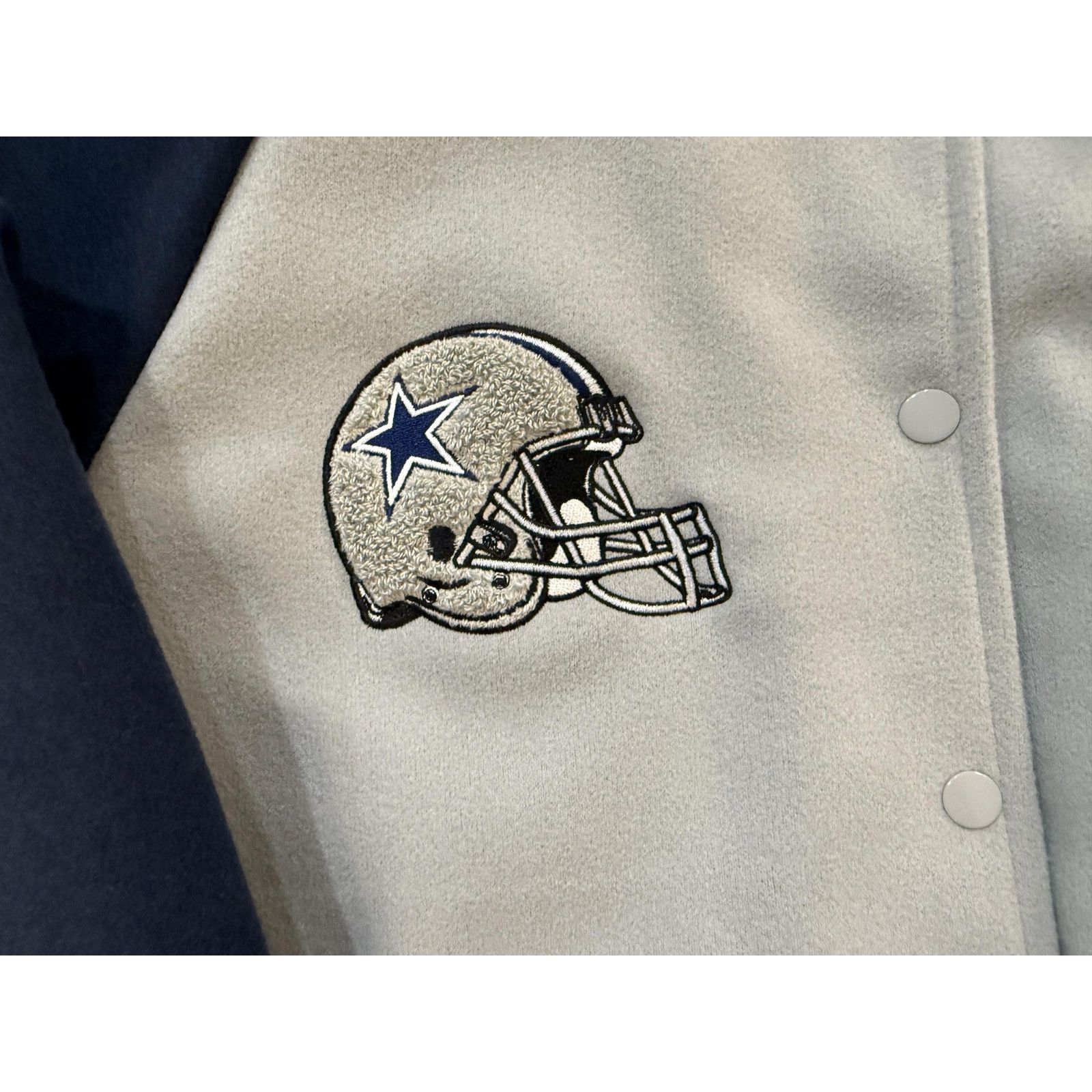 NFL Dallas Cowboys Varsity Jacket Men LG NFL Football NWT Size US L / EU 52-54 / 3 - 2 Thumbnail