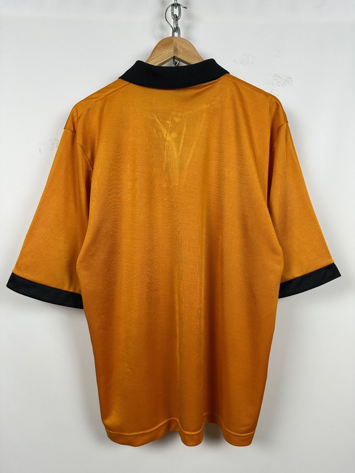 Nutmeg 1994/95 Nutmeg Wolverhampton Wanderers Vintage Soccer Jersey Size US XL / EU 56 / 4 - 16 Thumbnail