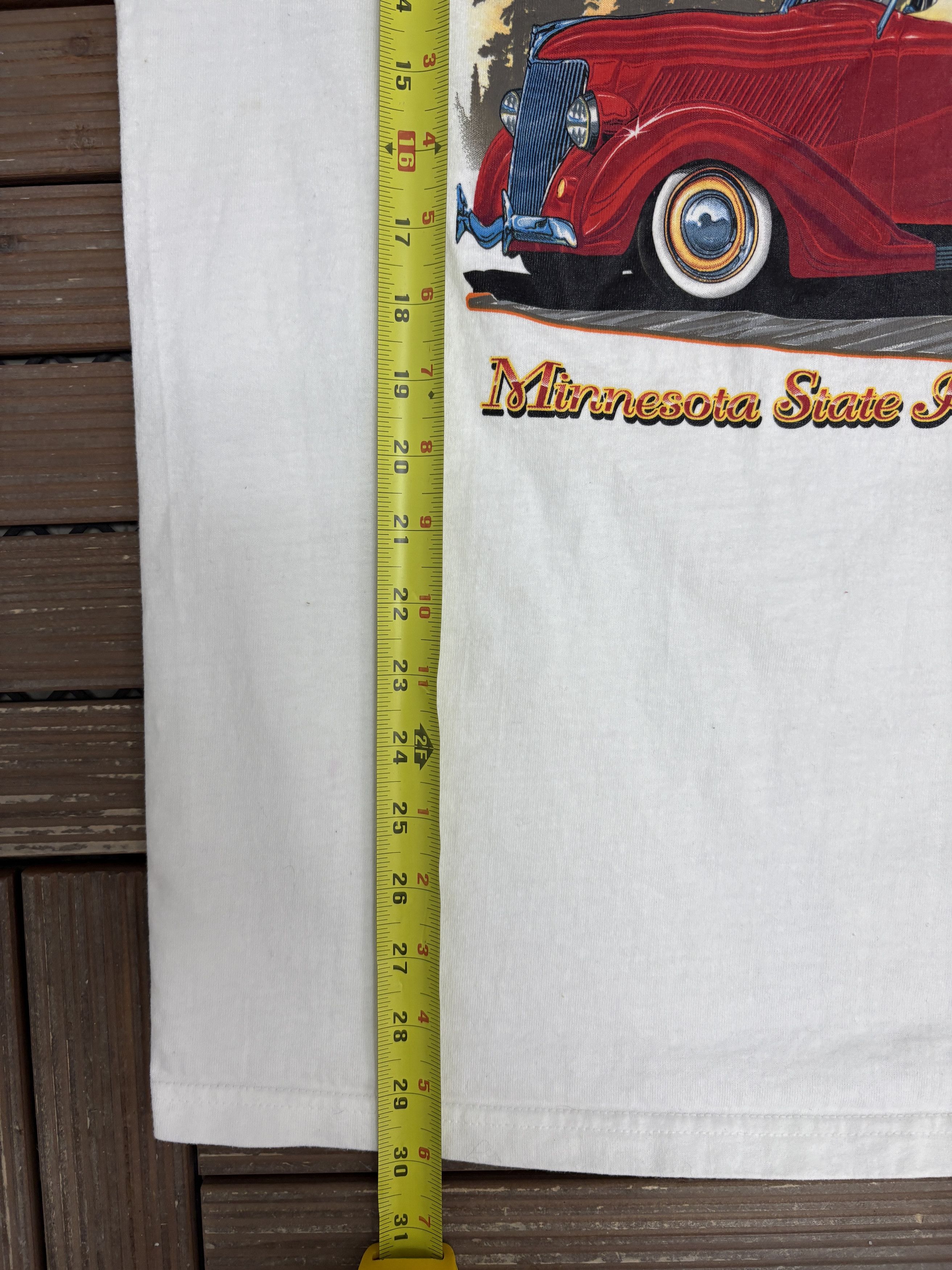 Vintage Back To The Fifties Weekend 2001 Vintage White T-Shirt Tee Size US XL / EU 56 / 4 - 7 Thumbnail