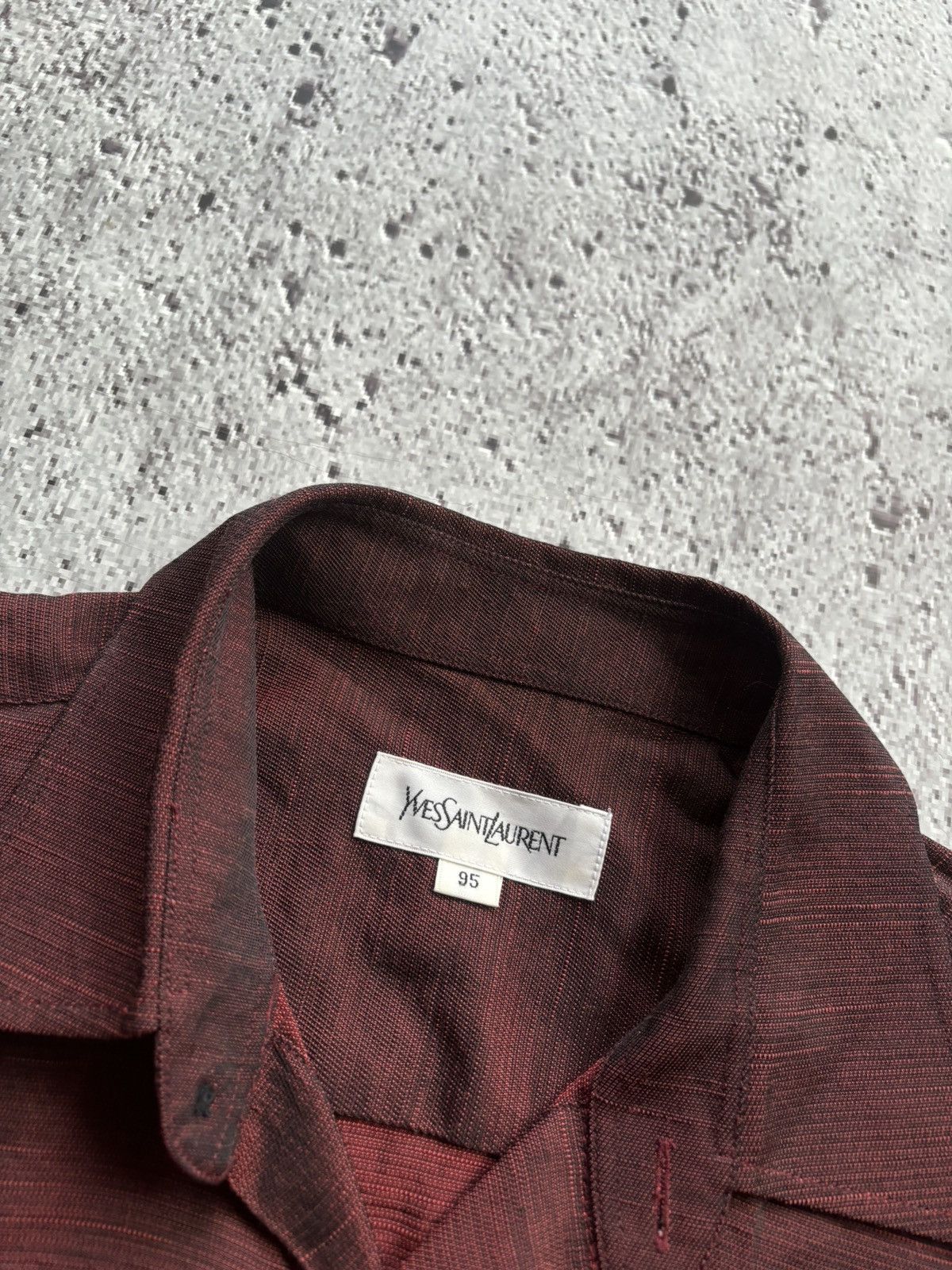 Yves Saint Laurent Yvessaintlaurent Pocket Shirt Size US XL / EU 56 / 4 - 6 Thumbnail