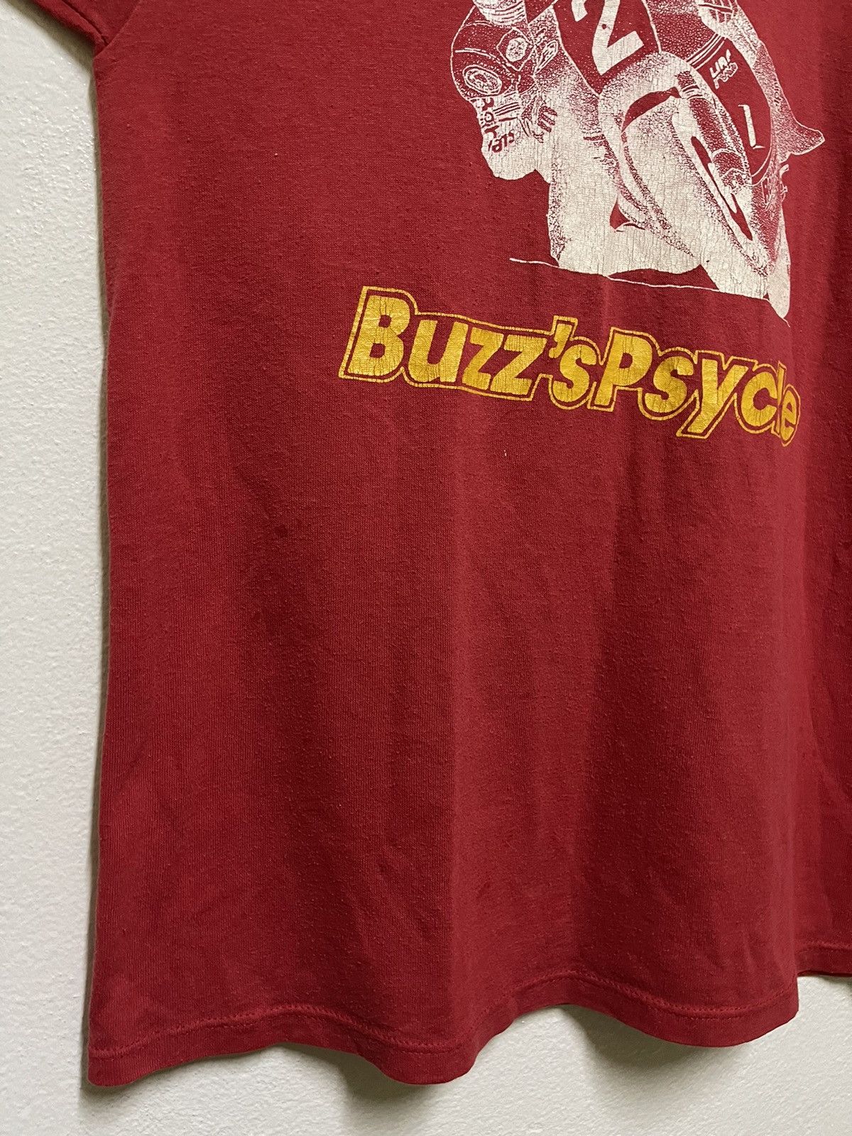 Vintage Vintage Buzz's Psycle T Shirt Motor Racing Size US M / EU 48-50 / 2 - 3 Thumbnail