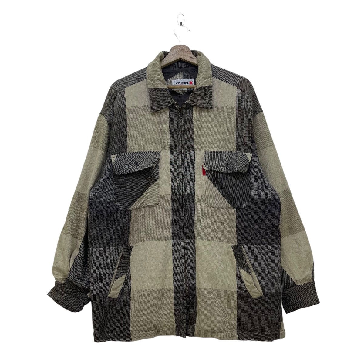 Vintage 💥Vintage Luckey Stripe Checked Jacket Size US M / EU 48-50 / 2 - 1 Thumbnail