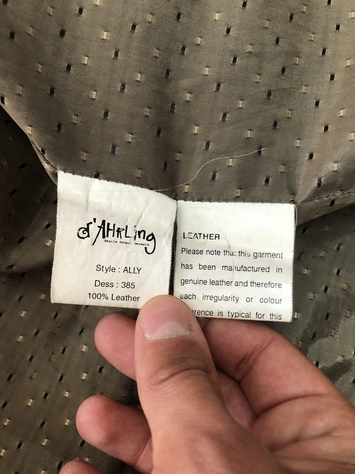 If Six Was Nine Vintage Leather Bomber Jacket Hedi Fit Size US S / EU 44-46 / 1 - 10 Thumbnail