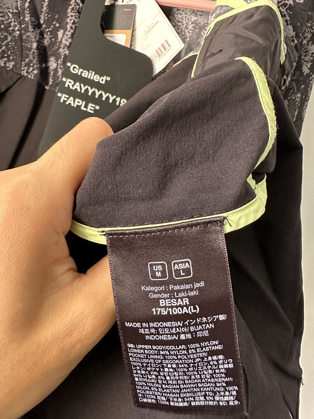 Kazuki Kuraishi × The North Face Urban Exploration KK TECH PRINTED SS SHIRT Size US M / EU 48-50 / 2 - 17 Thumbnail