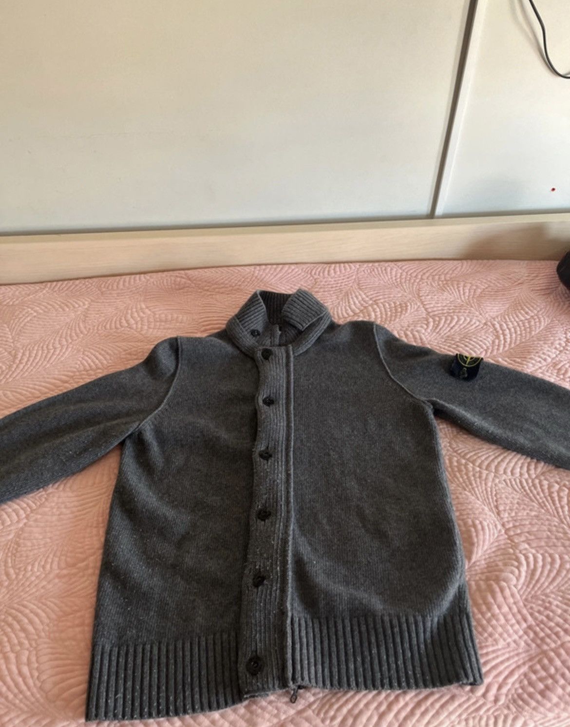 Stone Island Cardigan Stone Island Size US L / EU 52-54 / 3 - 14 Thumbnail