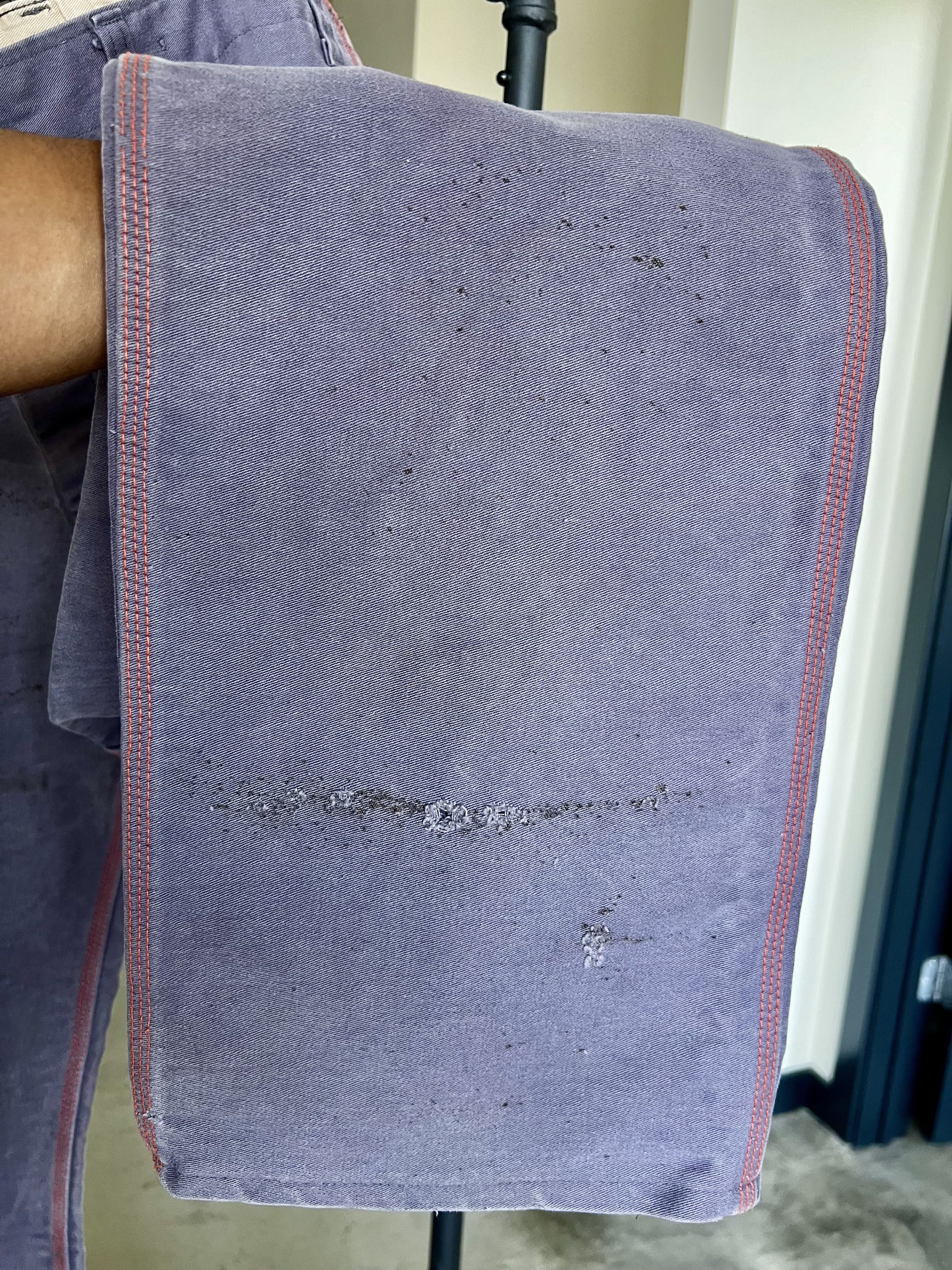 Vintage Vintage German Fireman Cargo Pants lavender Size 38 x 30 Size US 38 / EU 54 - 3 Thumbnail