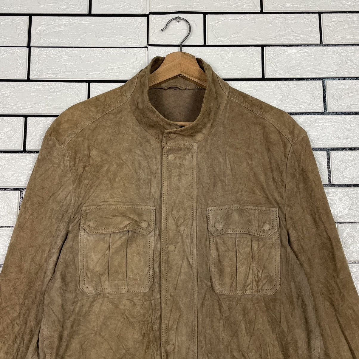 Corneliani Corneliani Multipocket Suede Leather Jacket Made In Italy Size US M / EU 48-50 / 2 - 2 Thumbnail