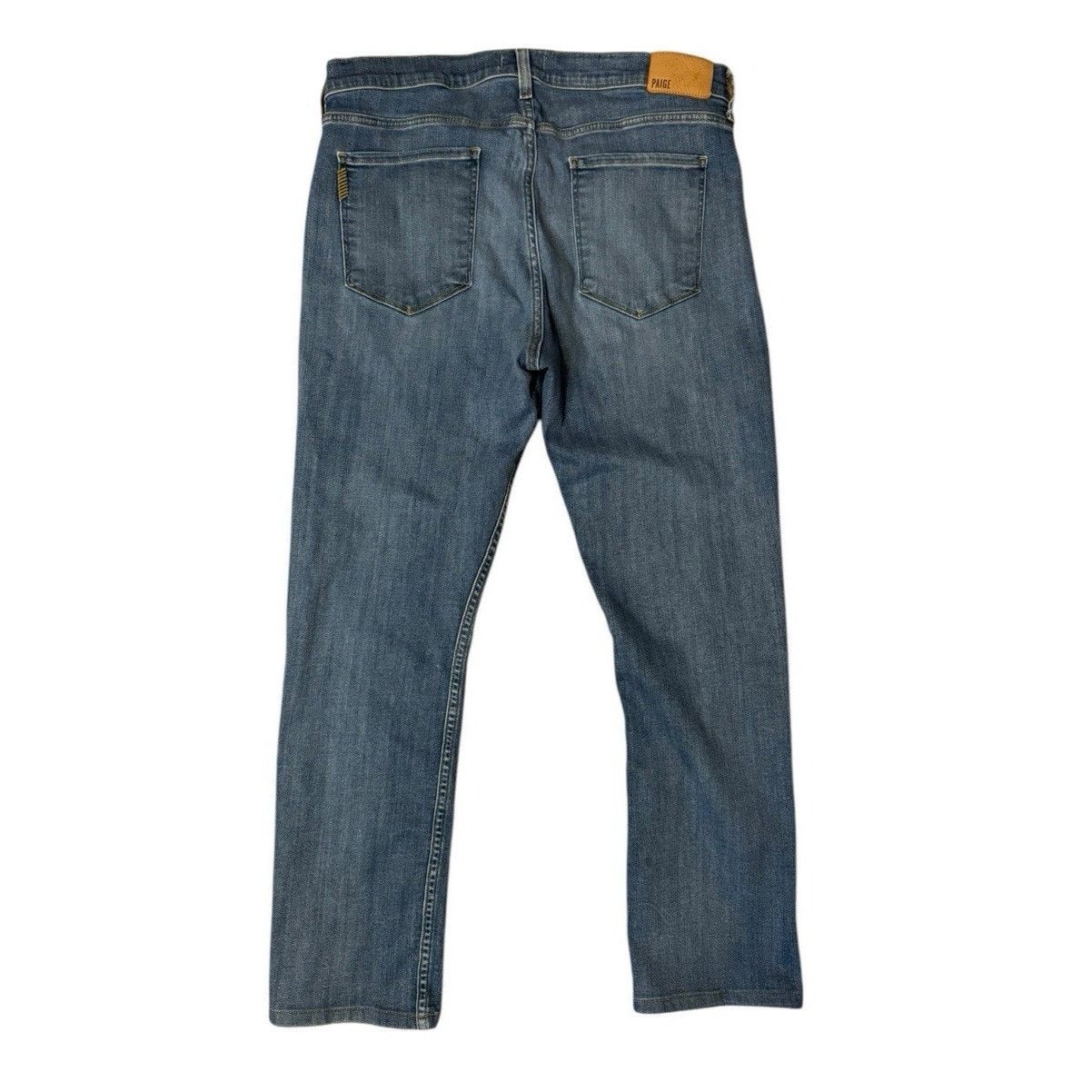 Paige Paige Federal Cartwright Medium Wash Jeans 36 X 30 Size US 36 / EU 52 - 4 Thumbnail