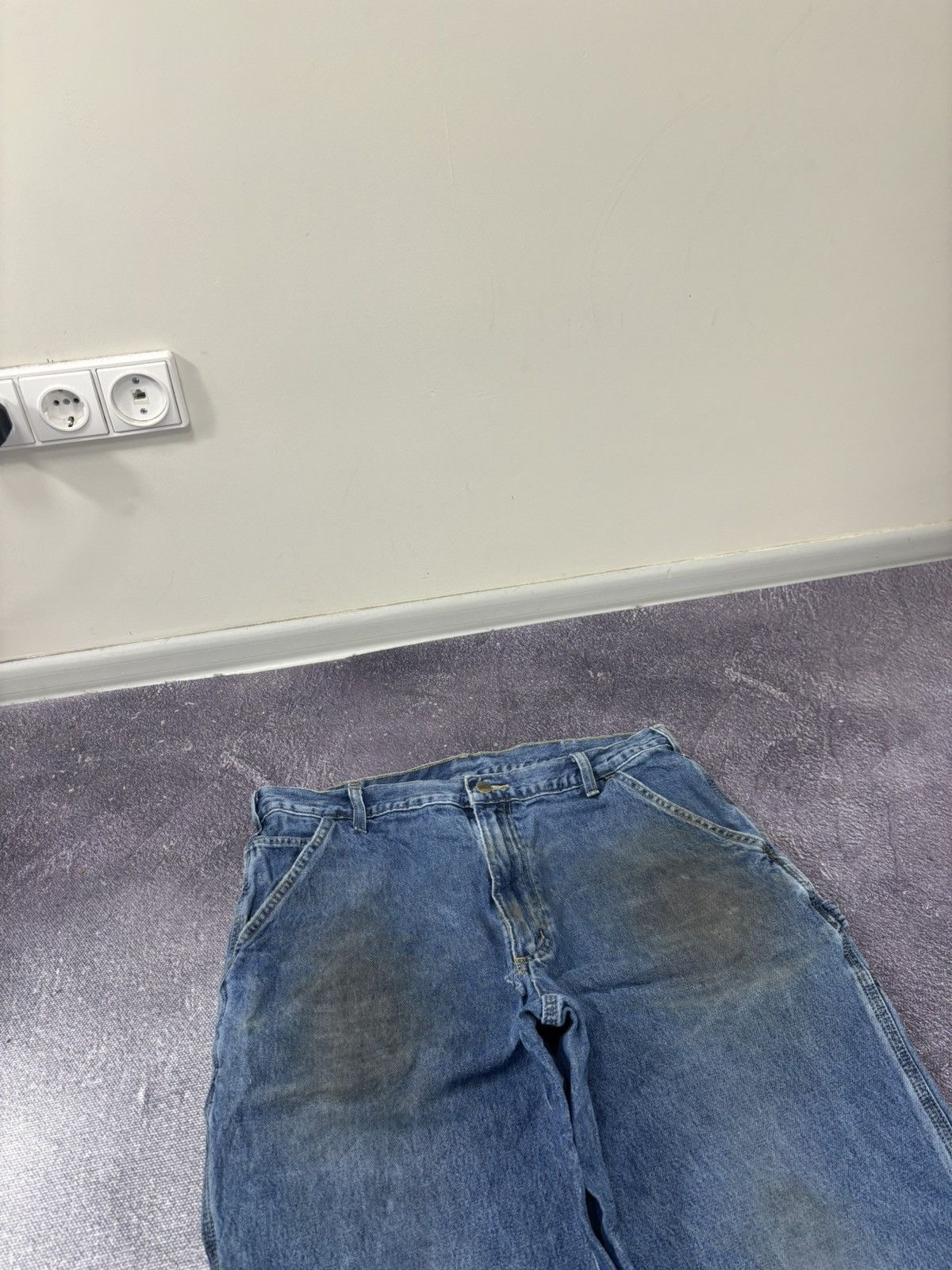 Carhartt Vintage Carhartt USA Straight Fit Denim Work Hype Jeans Size US 36 / EU 52 - 12 Thumbnail