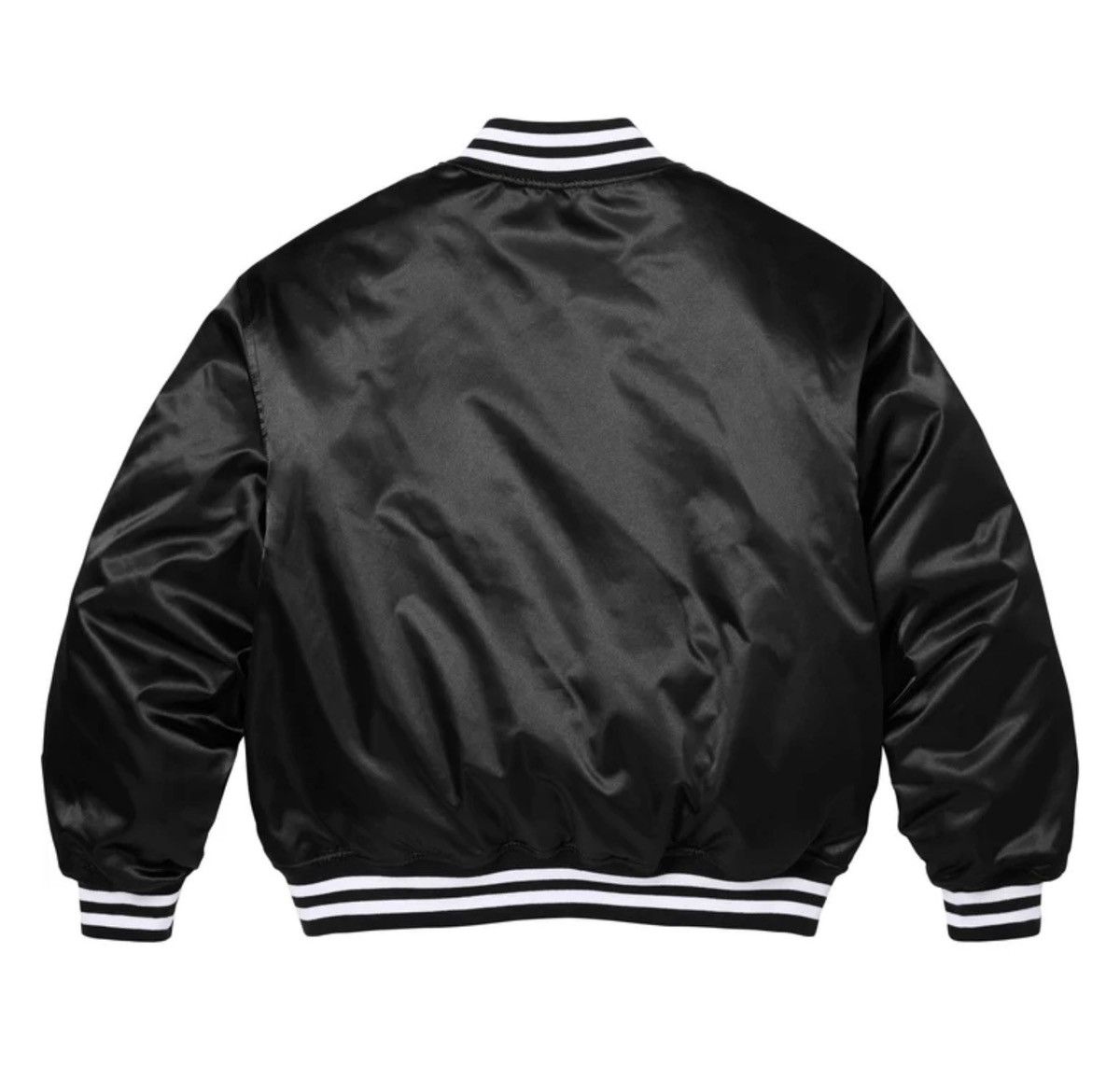 Champion × Supreme SUPREME X CHAMPION SATIN VARSITY JACKET Size US XXL / EU 58 / 5 - 5 Thumbnail