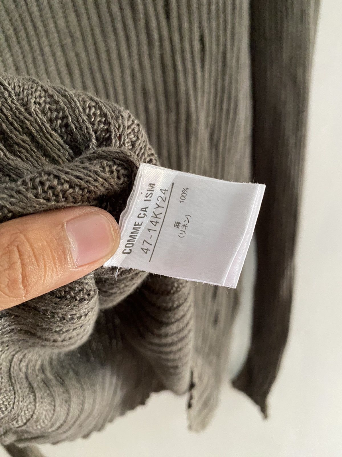 Comme Ca Ism Japanese comme ca ism distressed knit helmutlang style Size US M / EU 48-50 / 2 - 6 Thumbnail