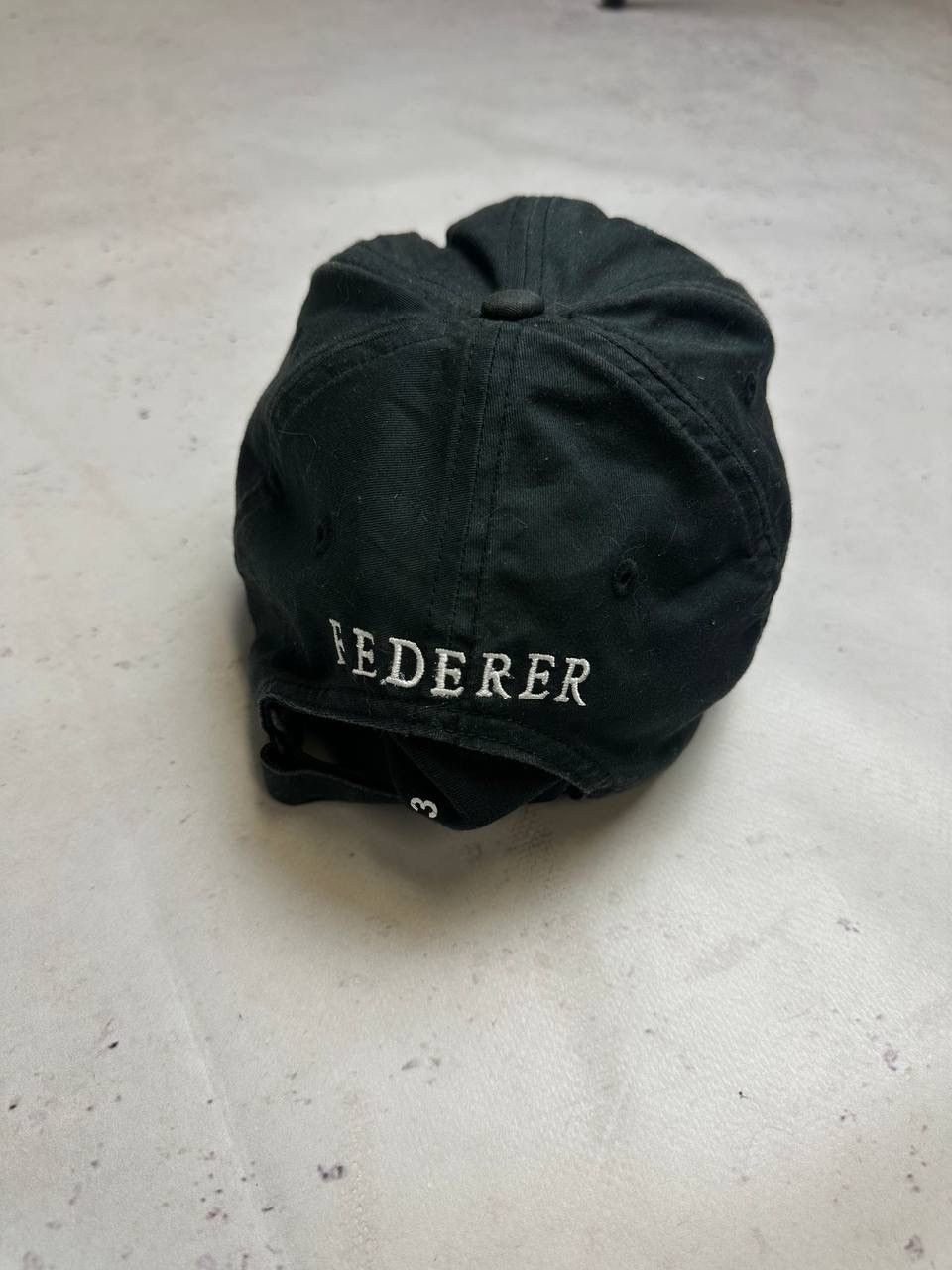 Nike Vintage Nike Roger Federer Embroidery Cap Y2K Os Size ONE SIZE - 3 Thumbnail