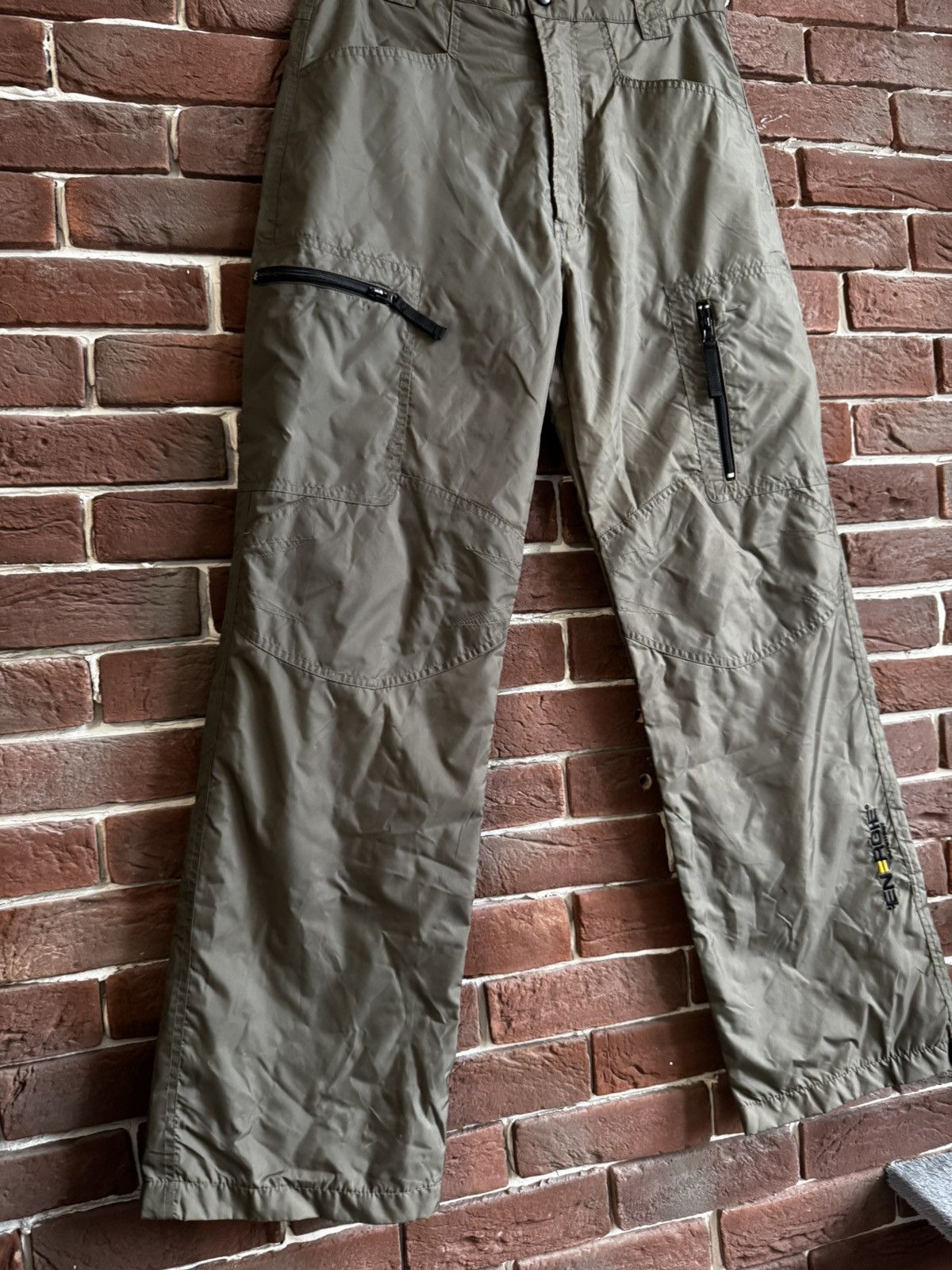 Energie Rare Y2K Energie Green Cargo Sweat Track Pants Italy 30 Size US 30 / EU 46 - 4 Thumbnail