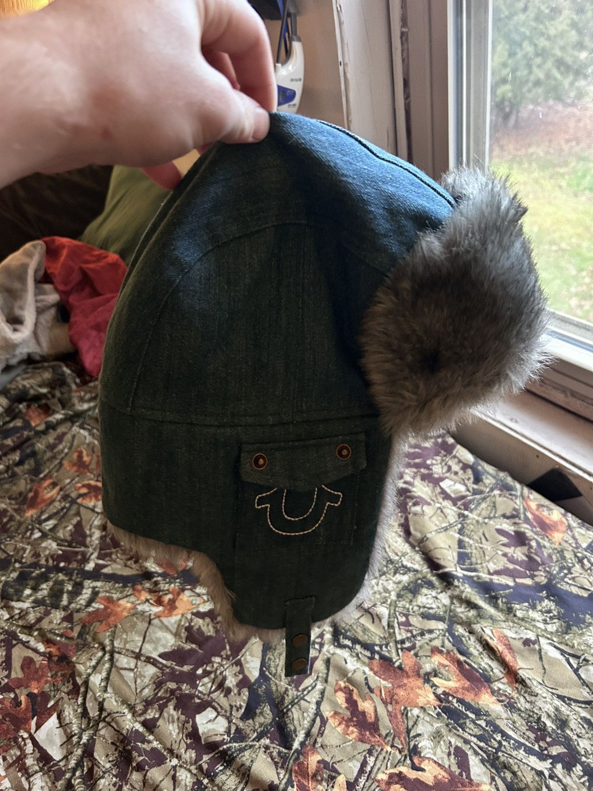 True Religion True religion bomber fur hat Size 42 - 5 Thumbnail