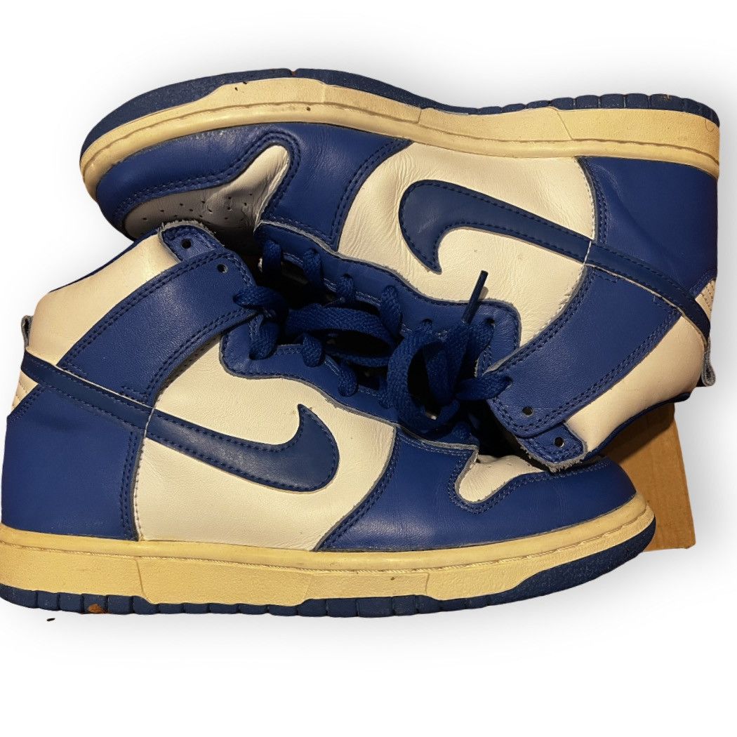 Nike × Vintage Nike dunk high LE 1999 Kentucky with box Size US 7.5 / EU 40-41 - 3 Thumbnail