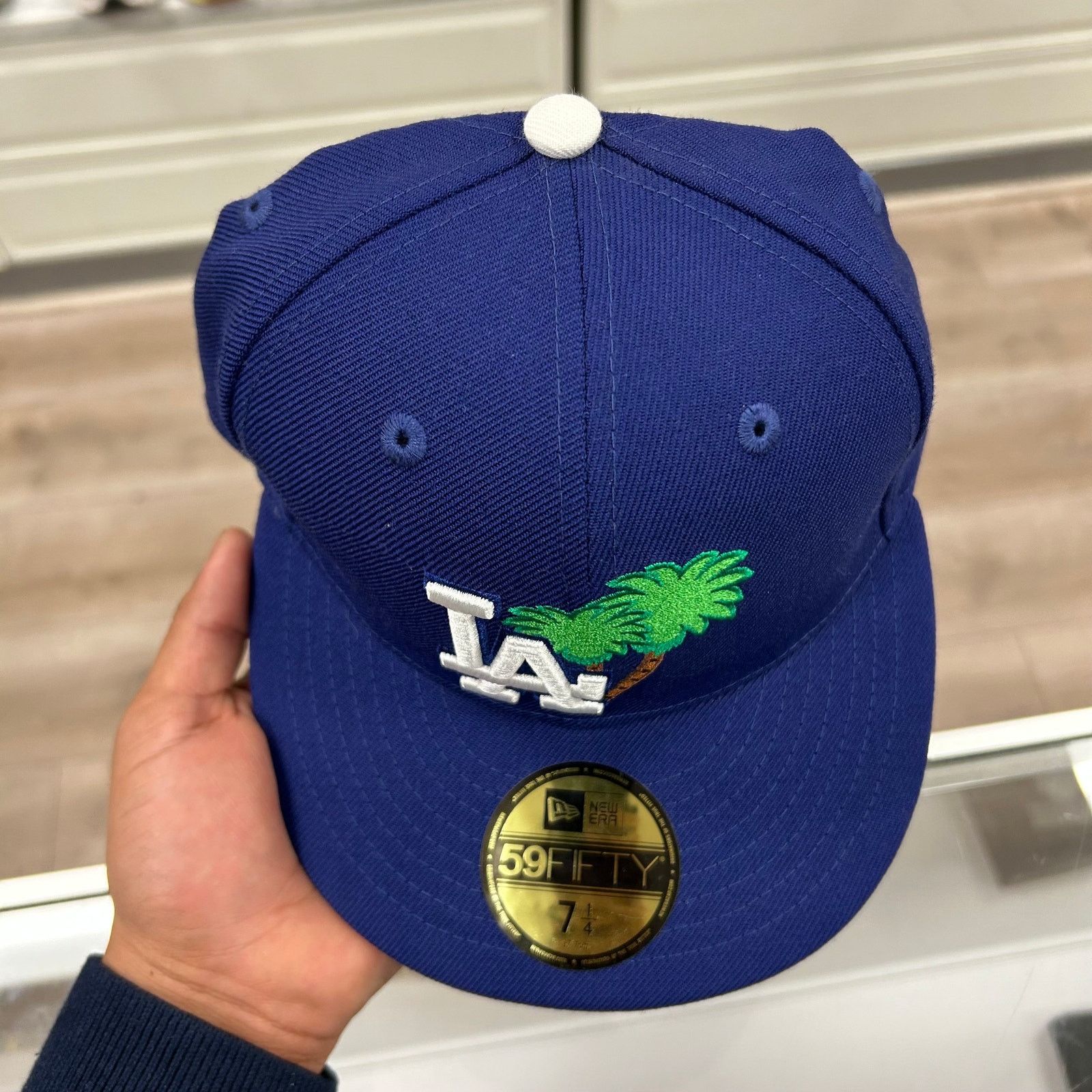 New Era New Era Los Angeles Dodgers Palm Tree Fitted Hat Cap 7 1/4 Size ONE SIZE - 3 Thumbnail