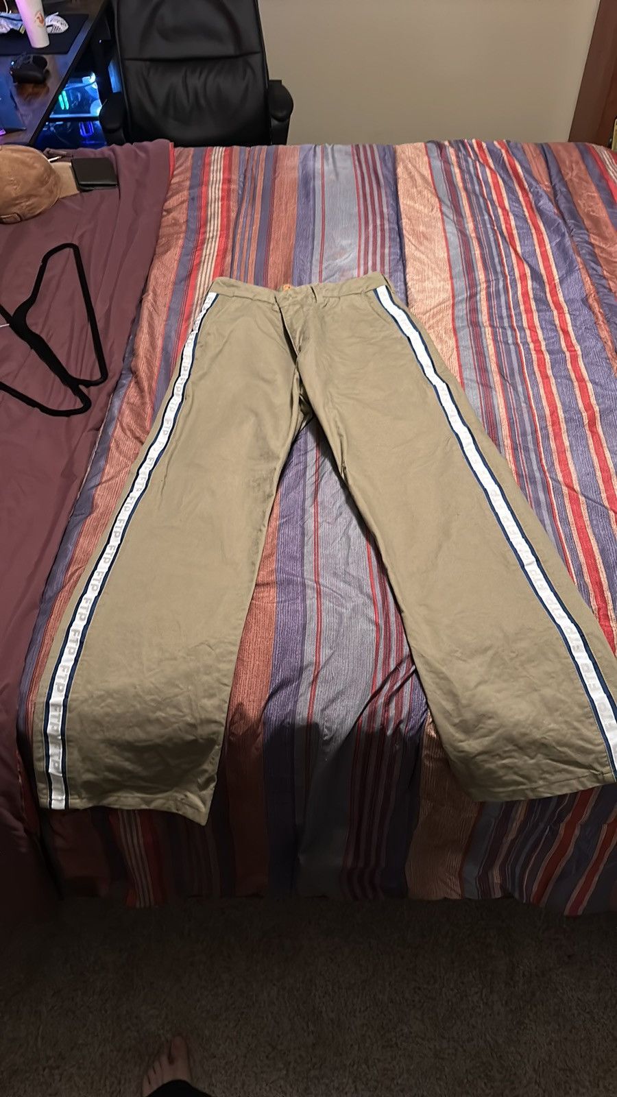 Fuck The Population FTP Chino Pants Size US 30 / EU 46 - 1 Thumbnail