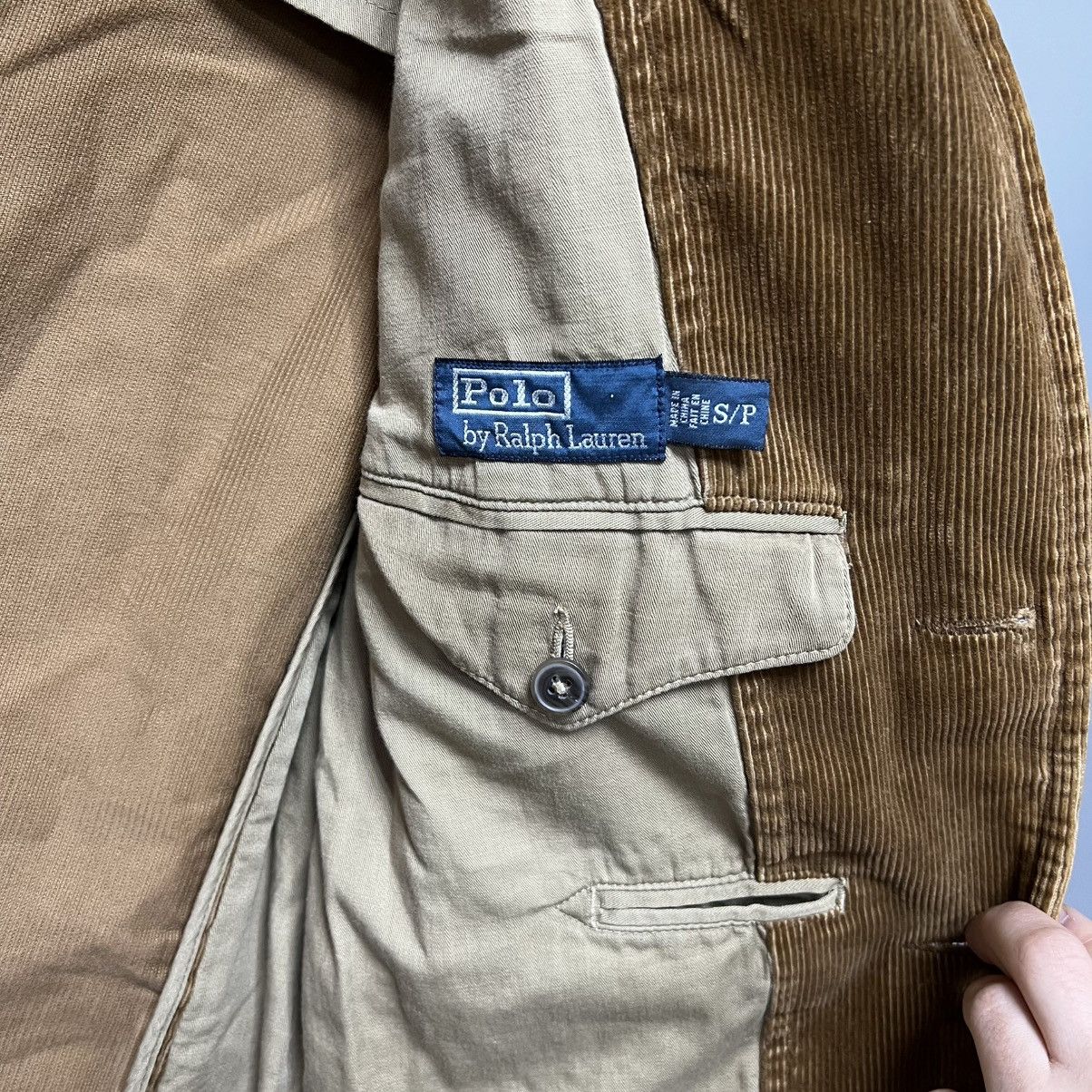 Polo Ralph Lauren Polo Ralph Lauren Corduroy Country Jacket Blazer Vintage Size US S / EU 44-46 / 1 - 14 Thumbnail