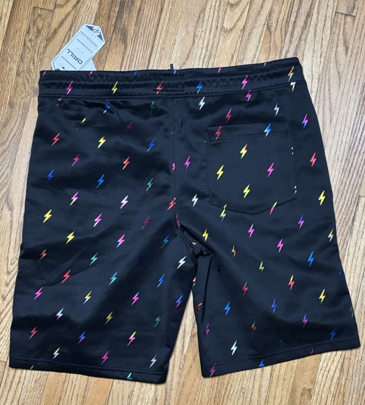 Other Drill Black Bolt Board Shorts Size US 32 / EU 48 - 2 Thumbnail